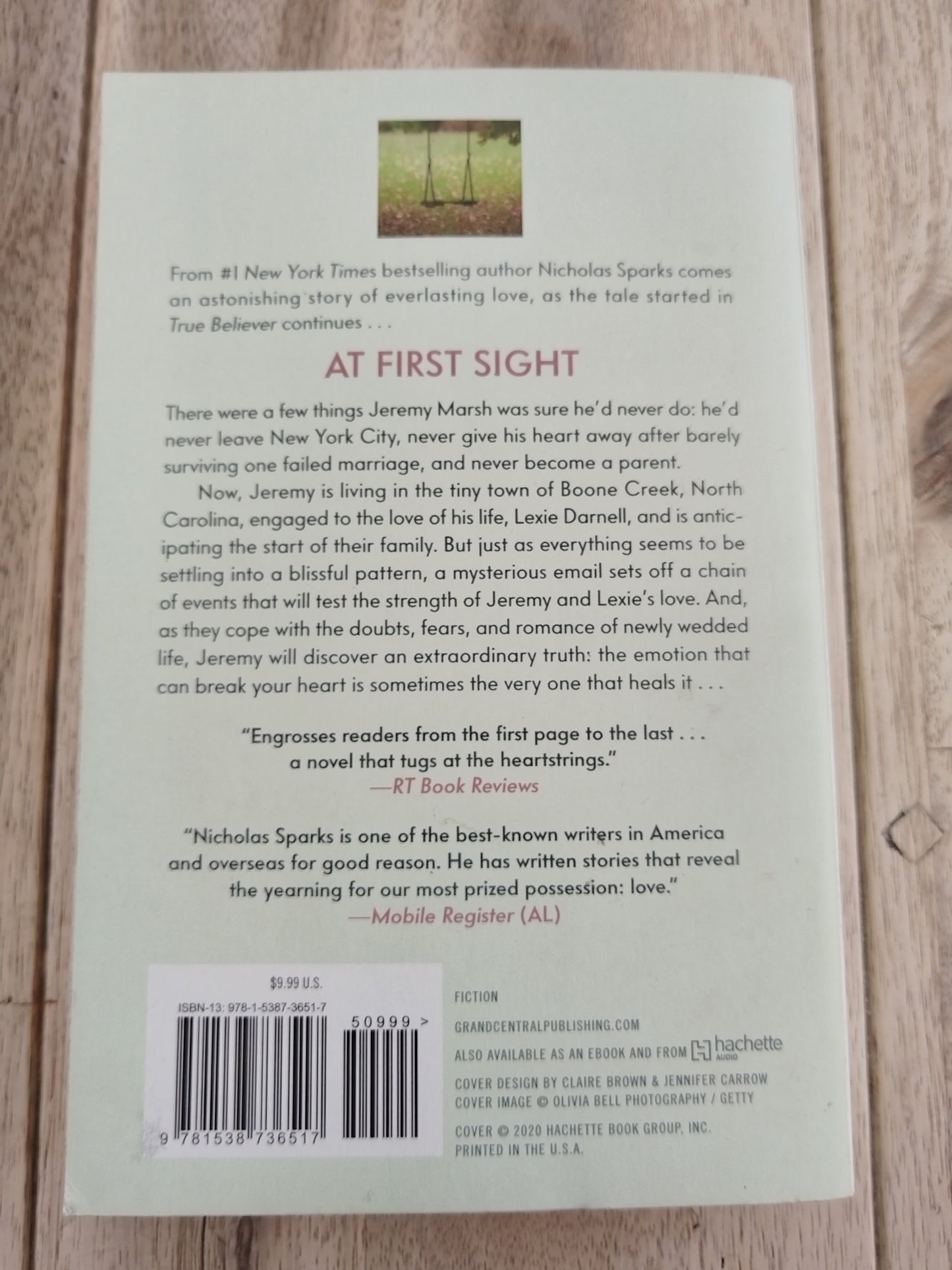 At First Sight Nicholas Sparks