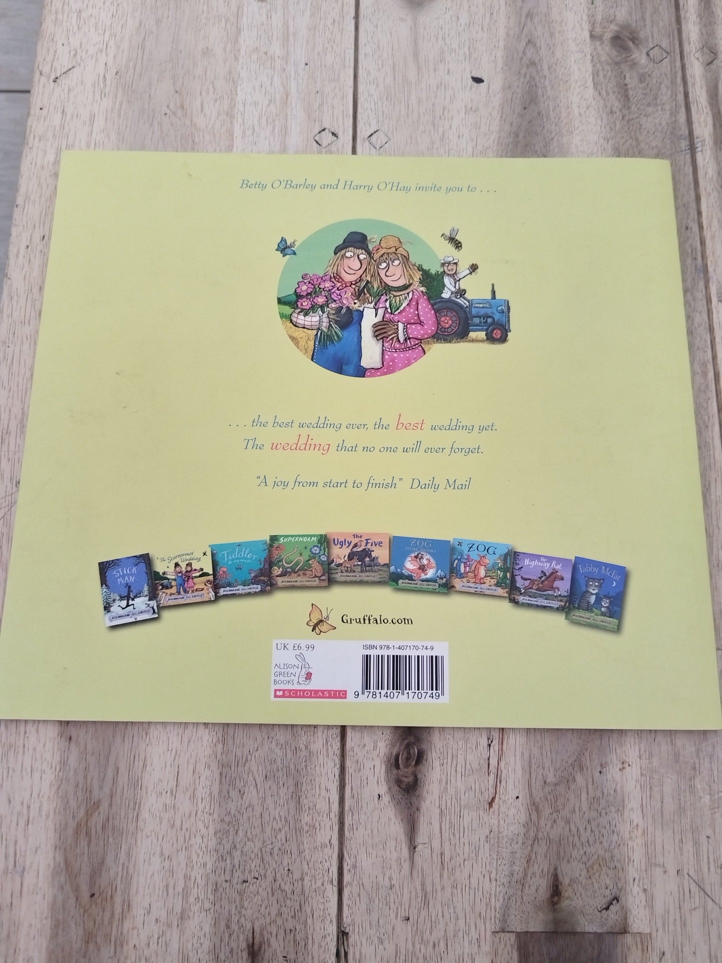 The Scarecrows Wedding Julia Donaldson