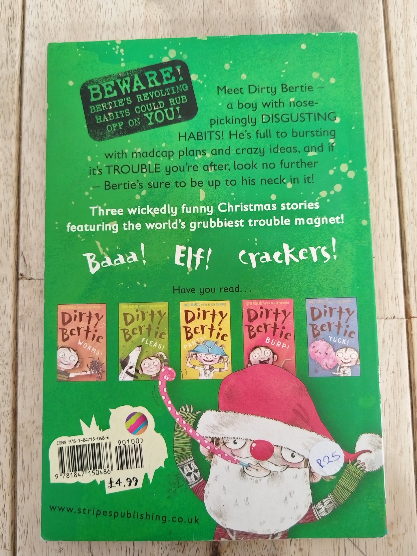 Dirty Bertie Crackers