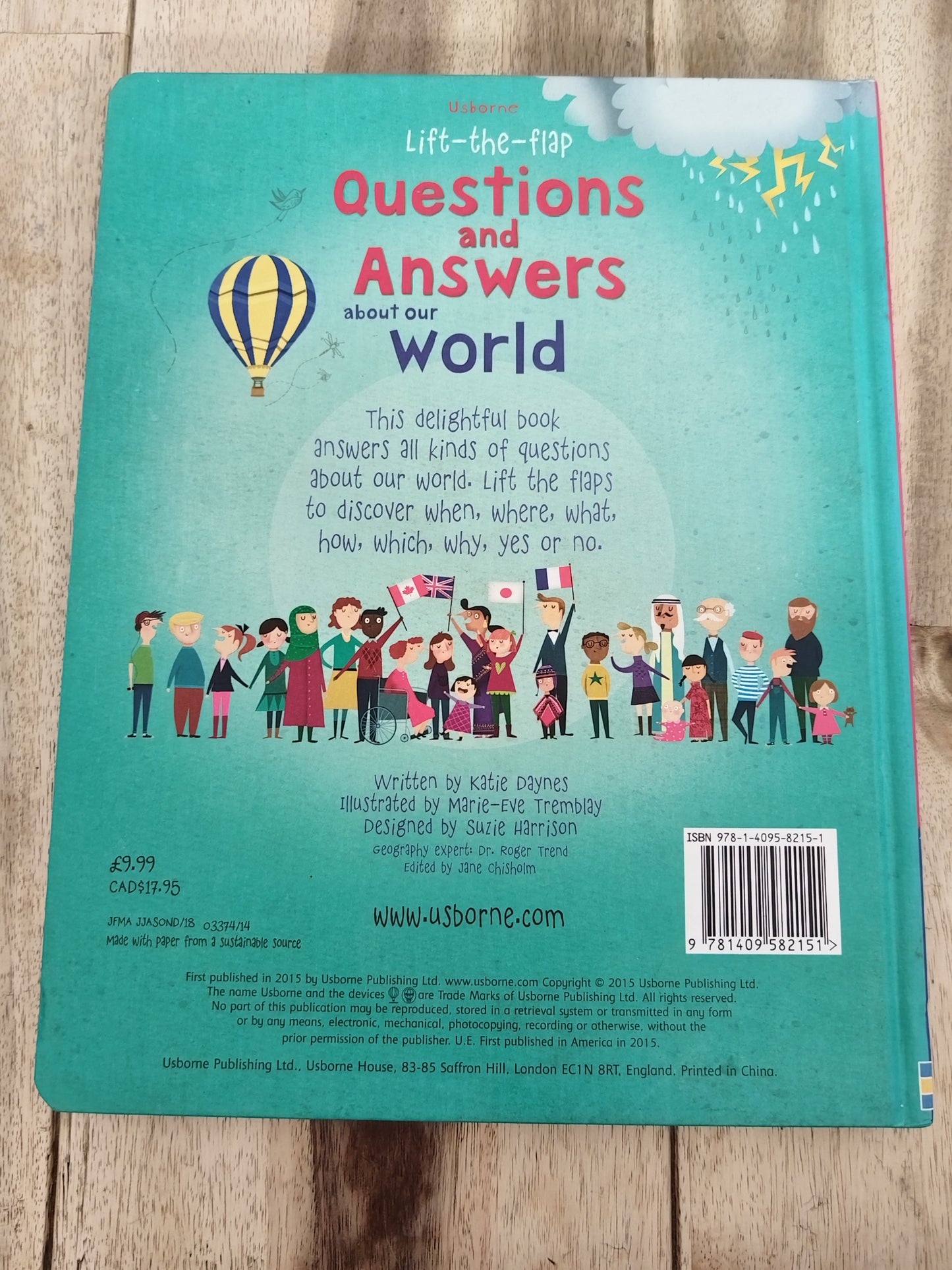 Usborne Lift The Flap Questions And Answers About The Word