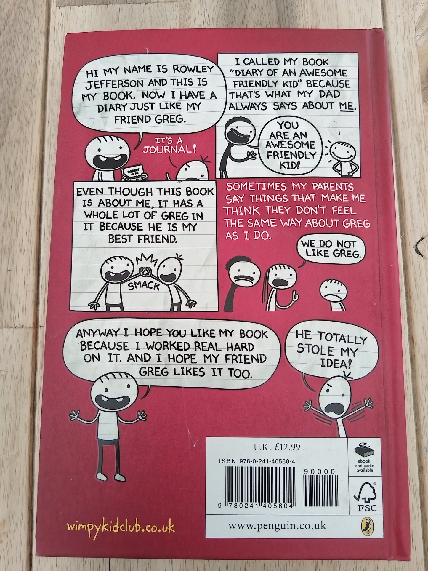 Diary Of An Awesome Friendly Kid Rowley Jeffersons Journal