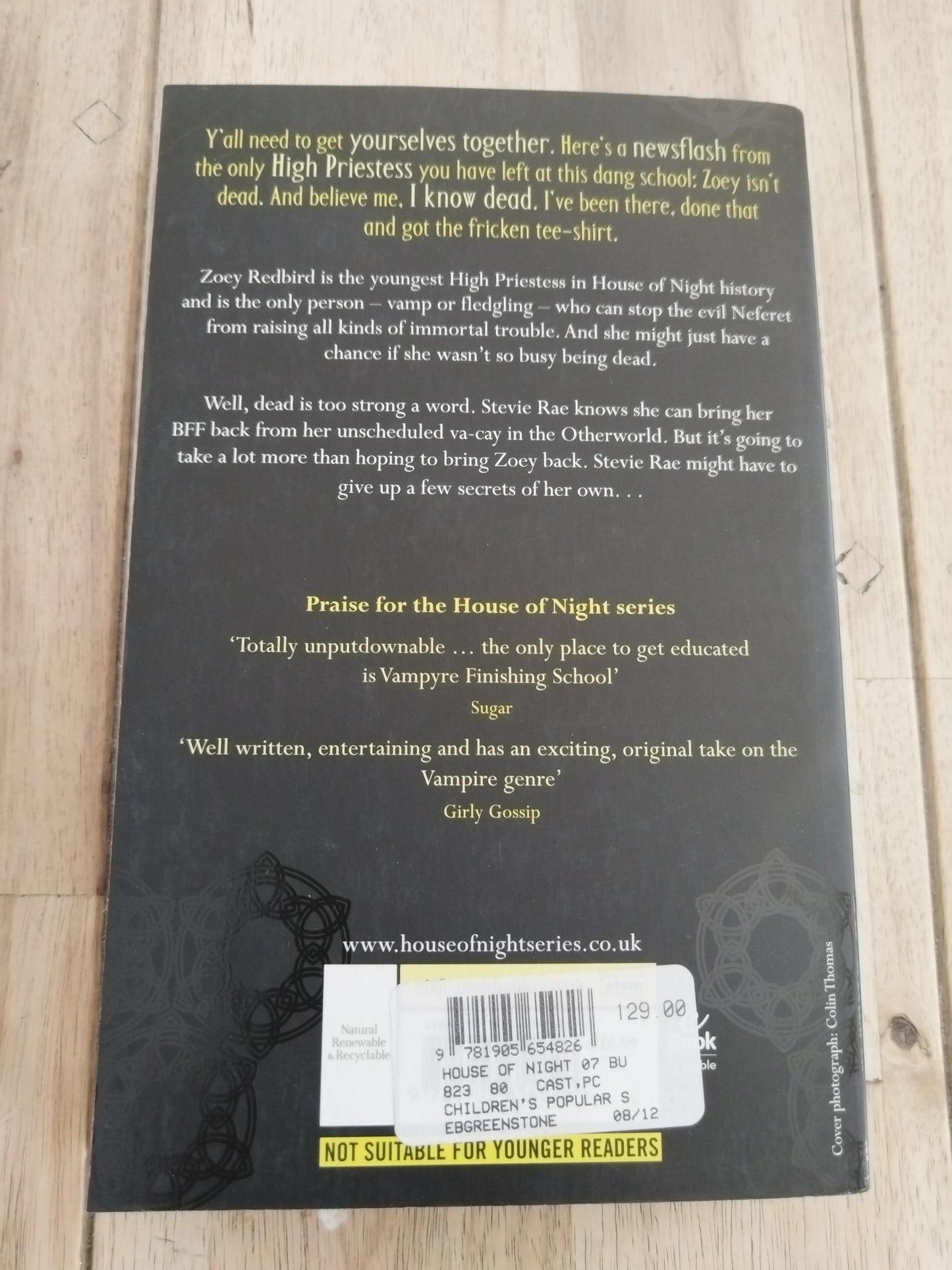 Burned P.C. and Kirsten Cast A House of Night Novel