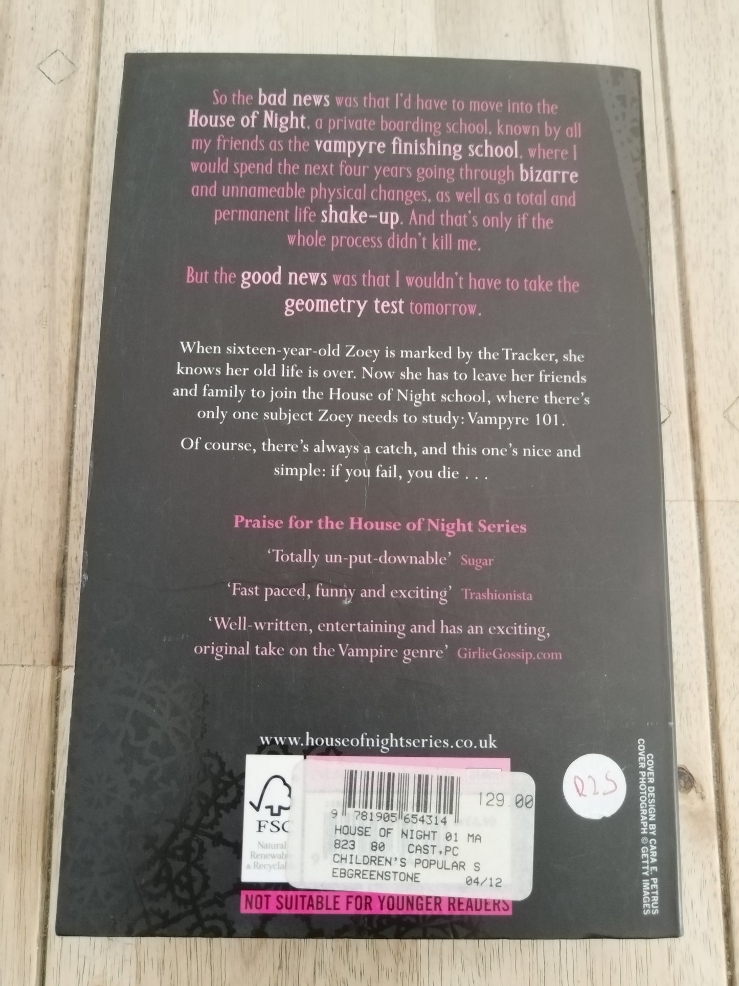 Marked P.C. and Kirsten Cast A House of Night Novel