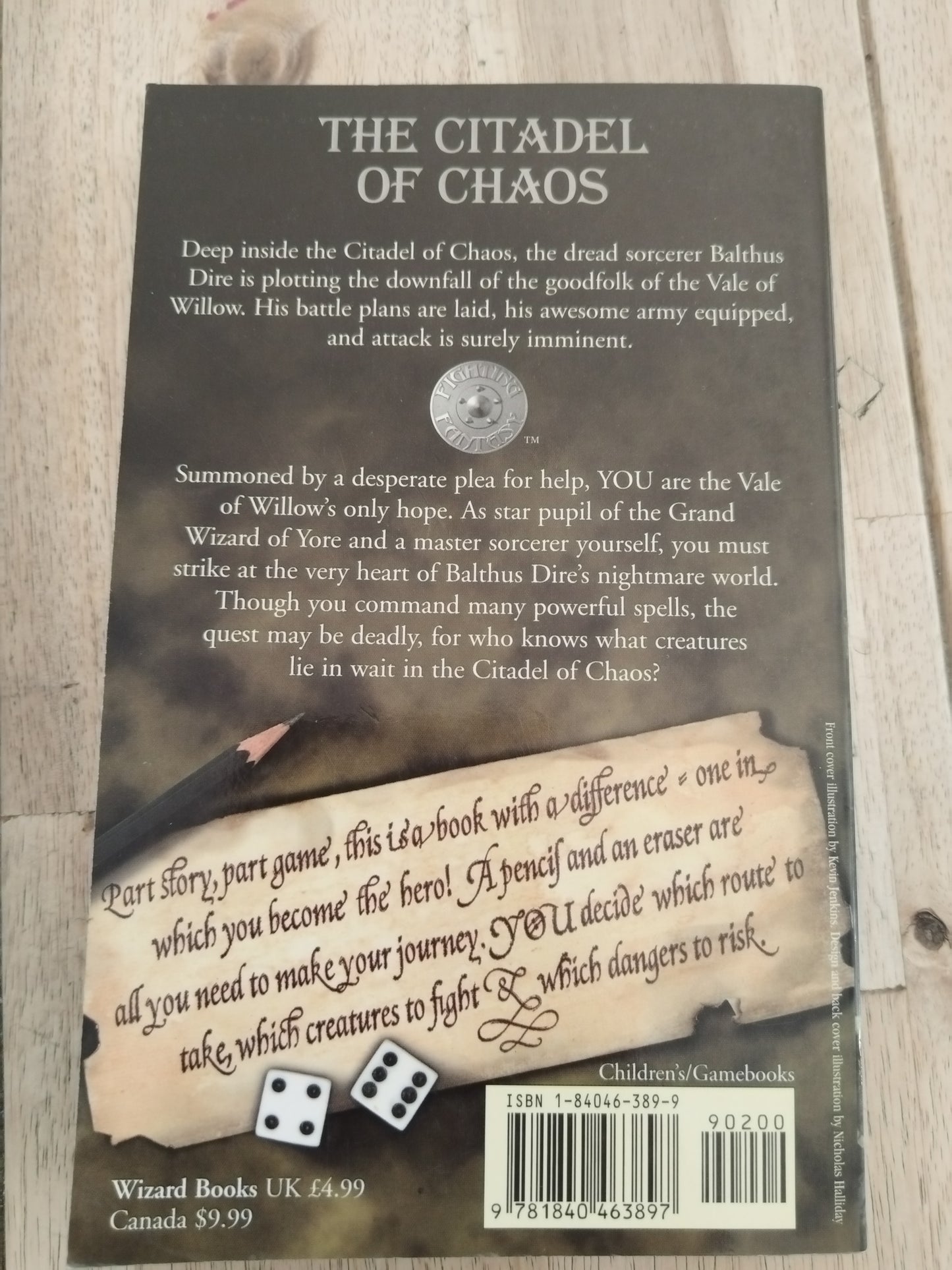 The Citadal of Chaos Steve Jackson