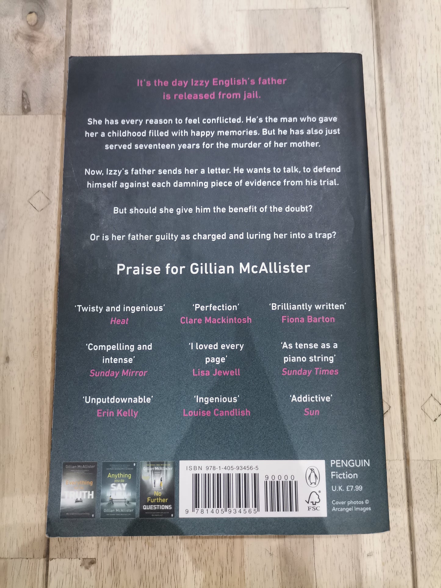 The Evidence Against You by Gillian McAllister
