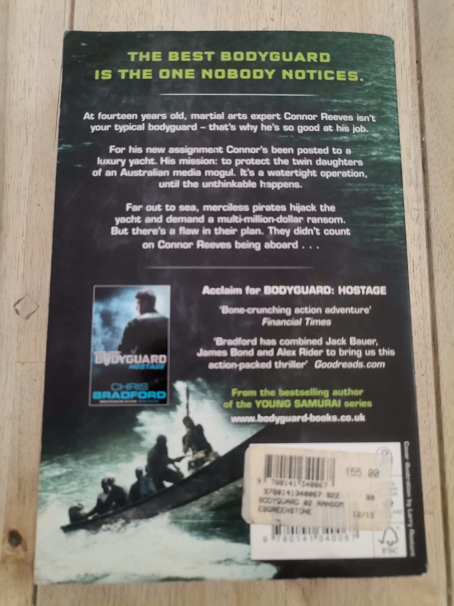 Bodyguard Ransom ( Book 2)by Chris Bradford