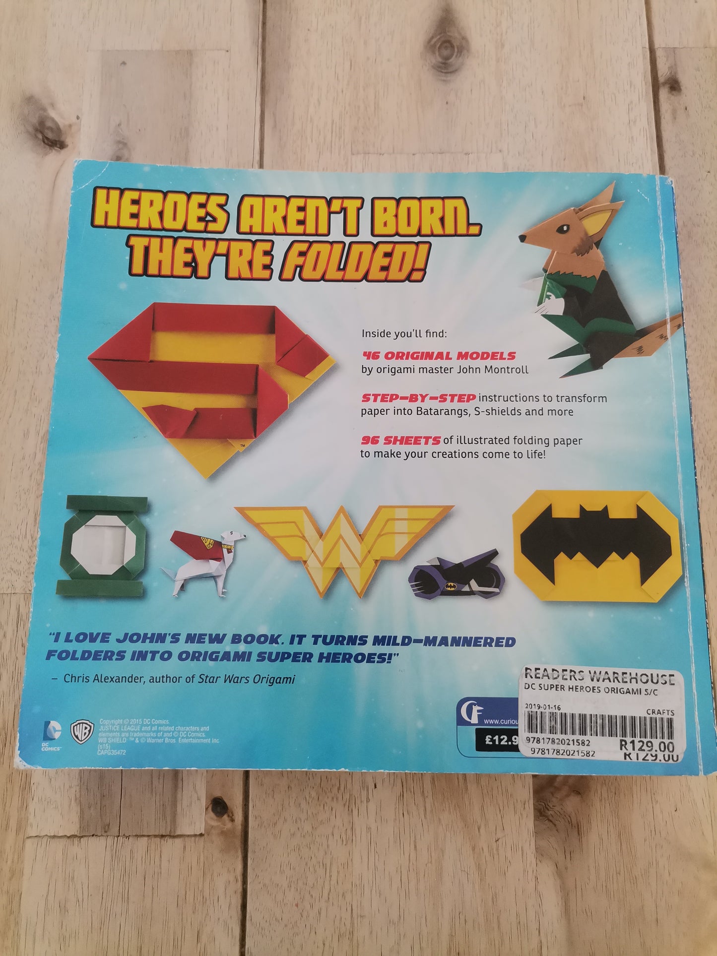 DC Super Heroes Origami