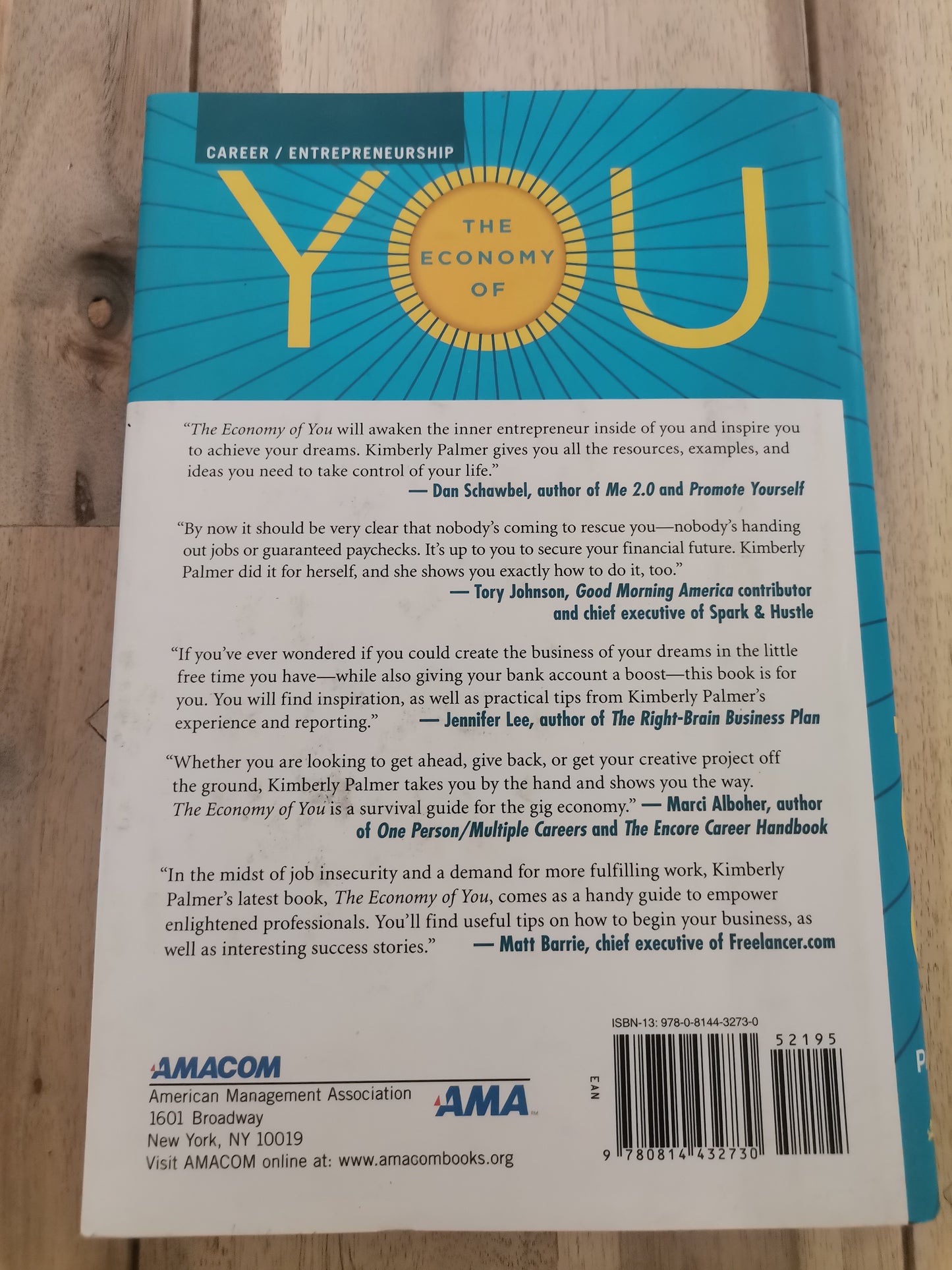 The Economy of You by Kimberly Palmer