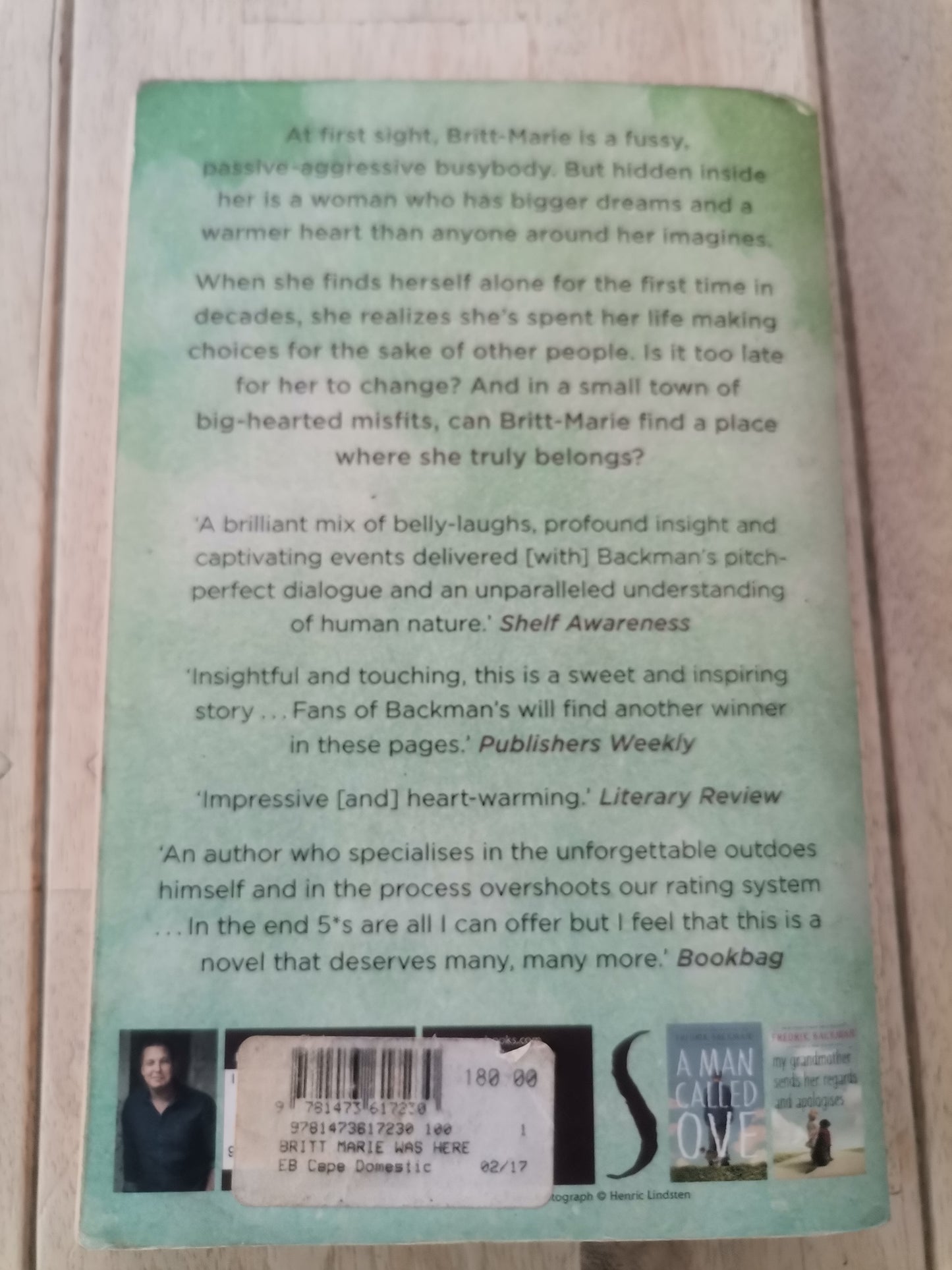 Britt-Marie Was Here by Fredrik Backman