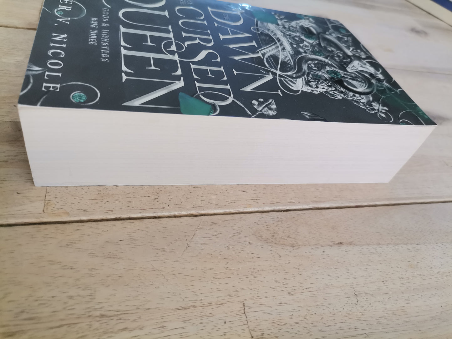 The Dawn of the Cursed Queen Gods and Monsters Book 3 Amber V Nicole
