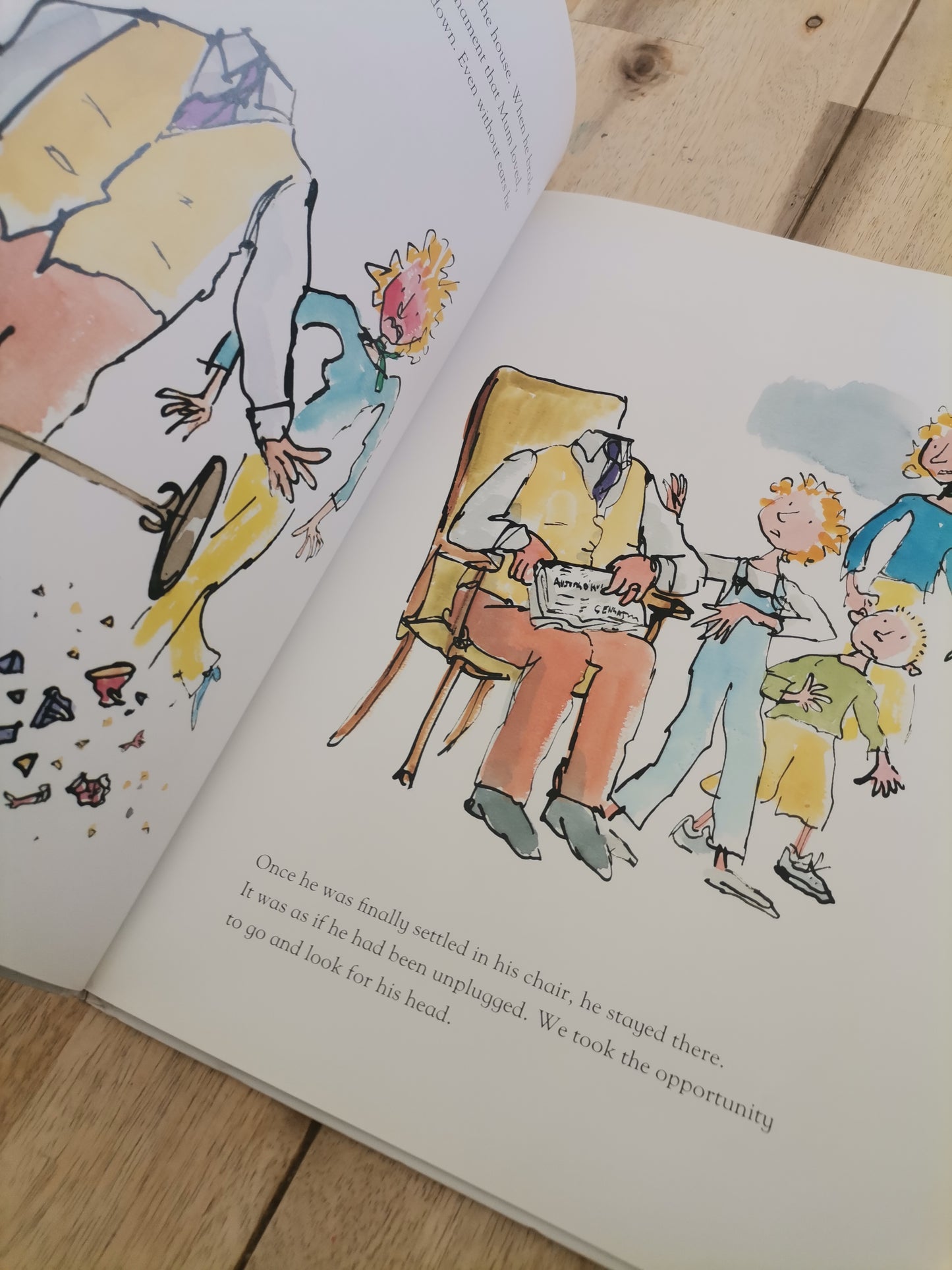 Daddy Lost His Head Quentin Blake and Andre Bouchard