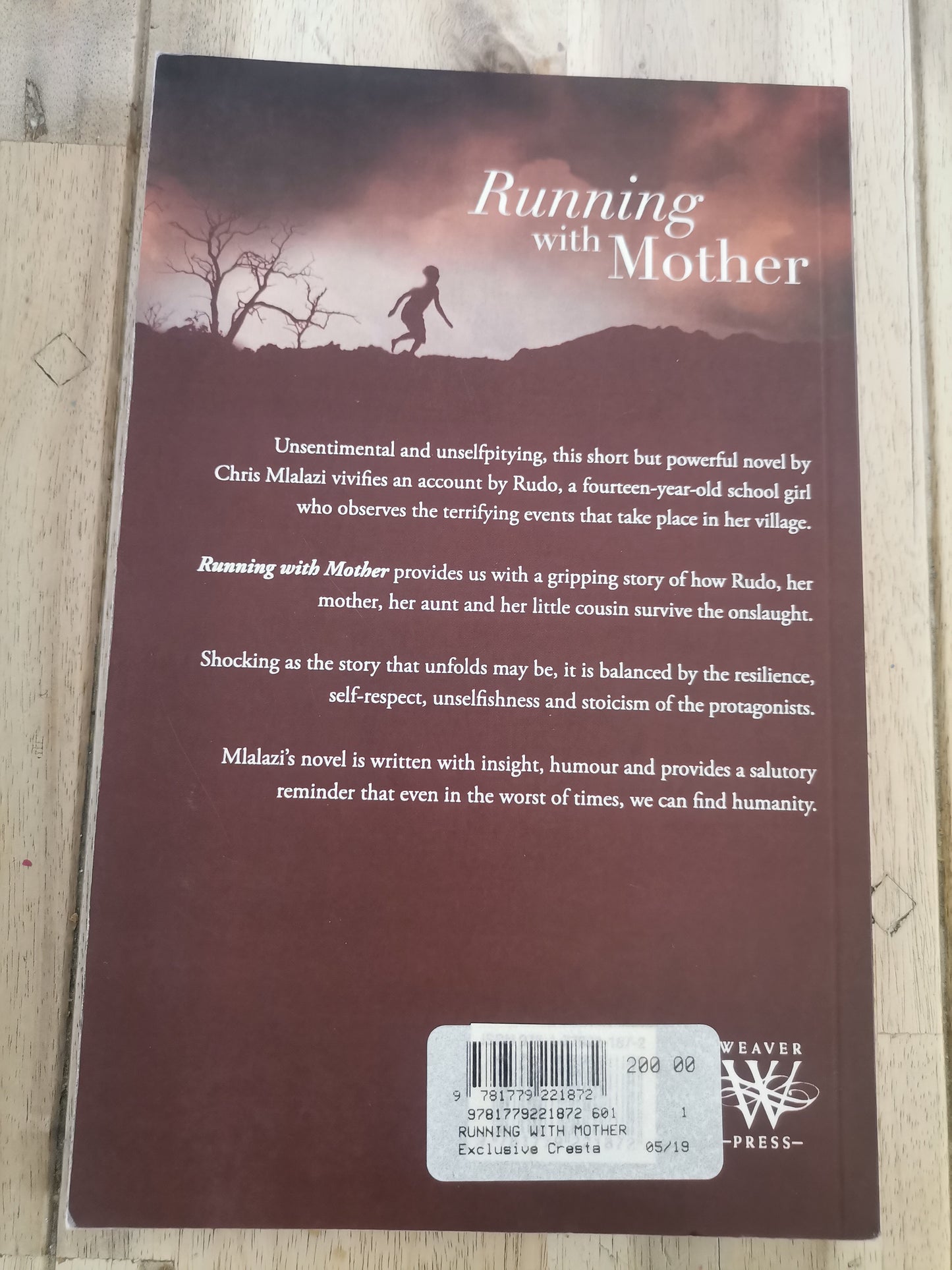 Running with Mother by Christopher Mlalazi