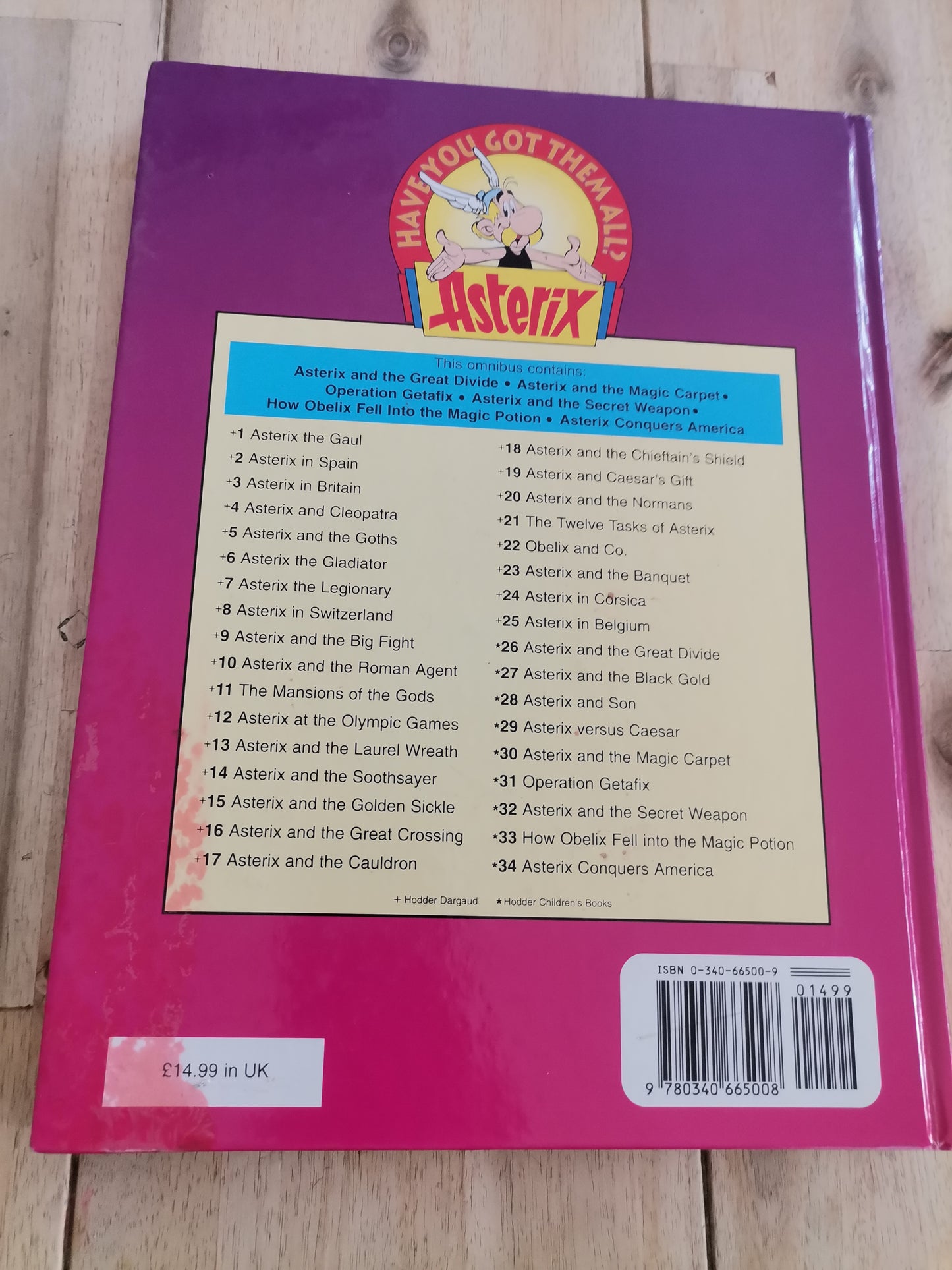 Asterix Forever 6 Adventures In One Book