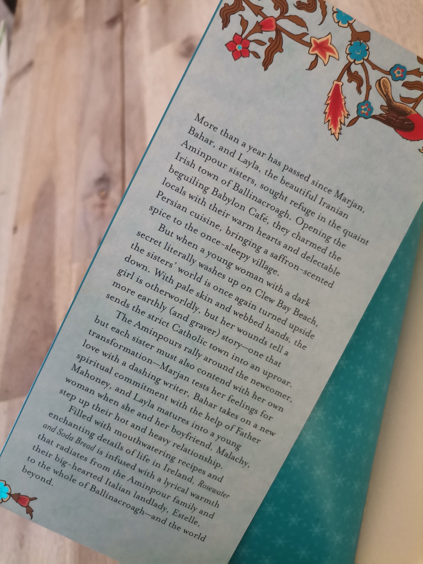 Rose water and soda bread by Masha Mehran.
