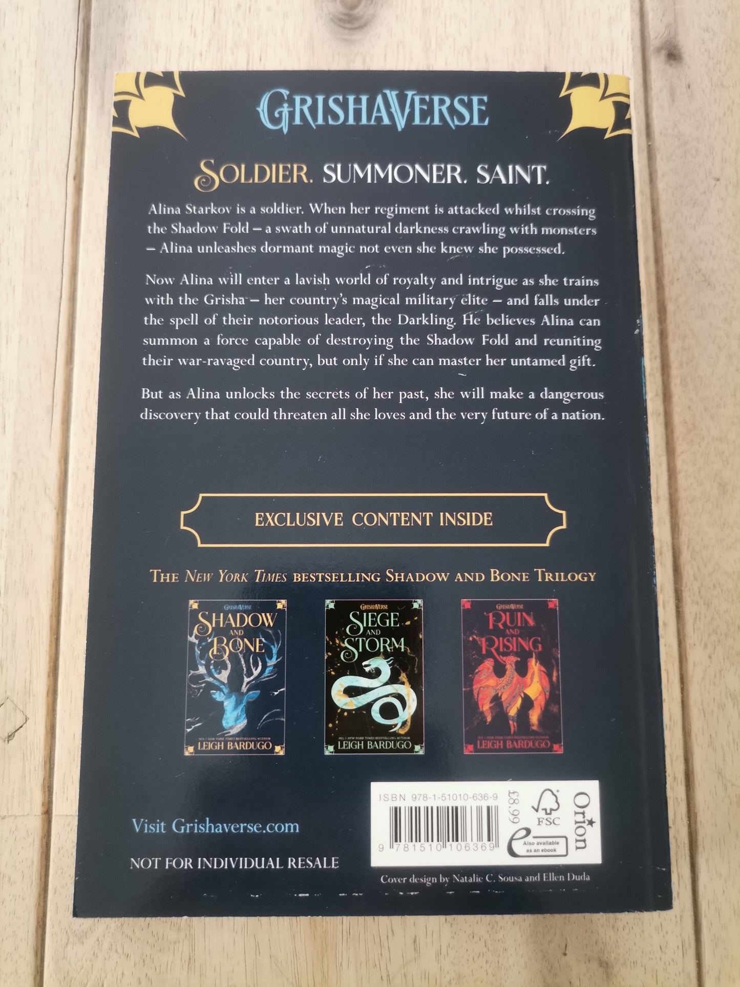 Shadow and Bone by Leigh Bardugo