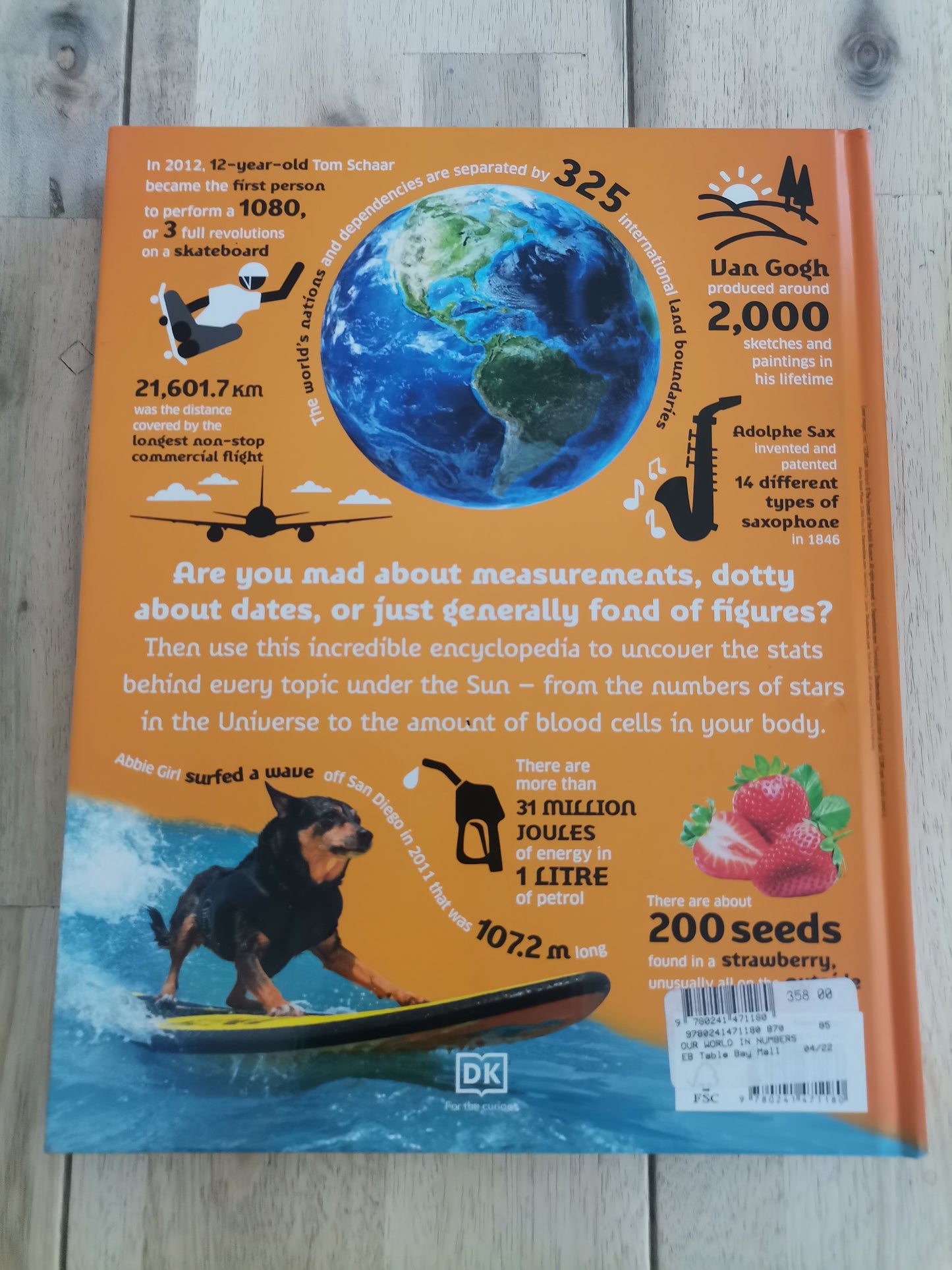 Our World in Numbers DK An Encyclopedia of Fantastic Facts