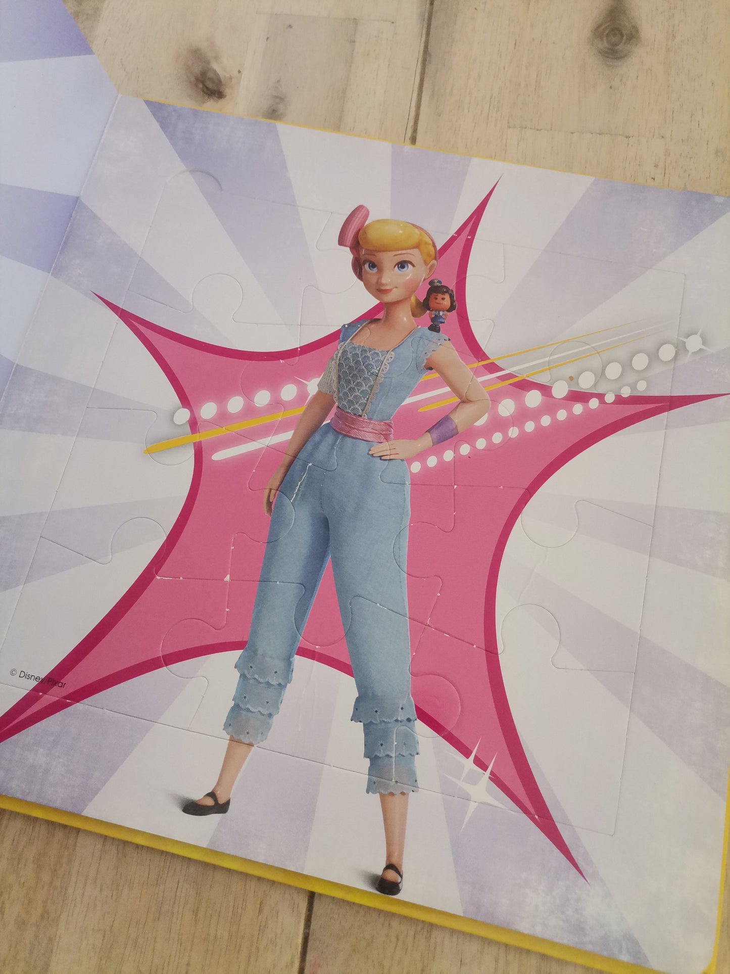 Toy Story 4, my first puzzle book, includes five puzzles.