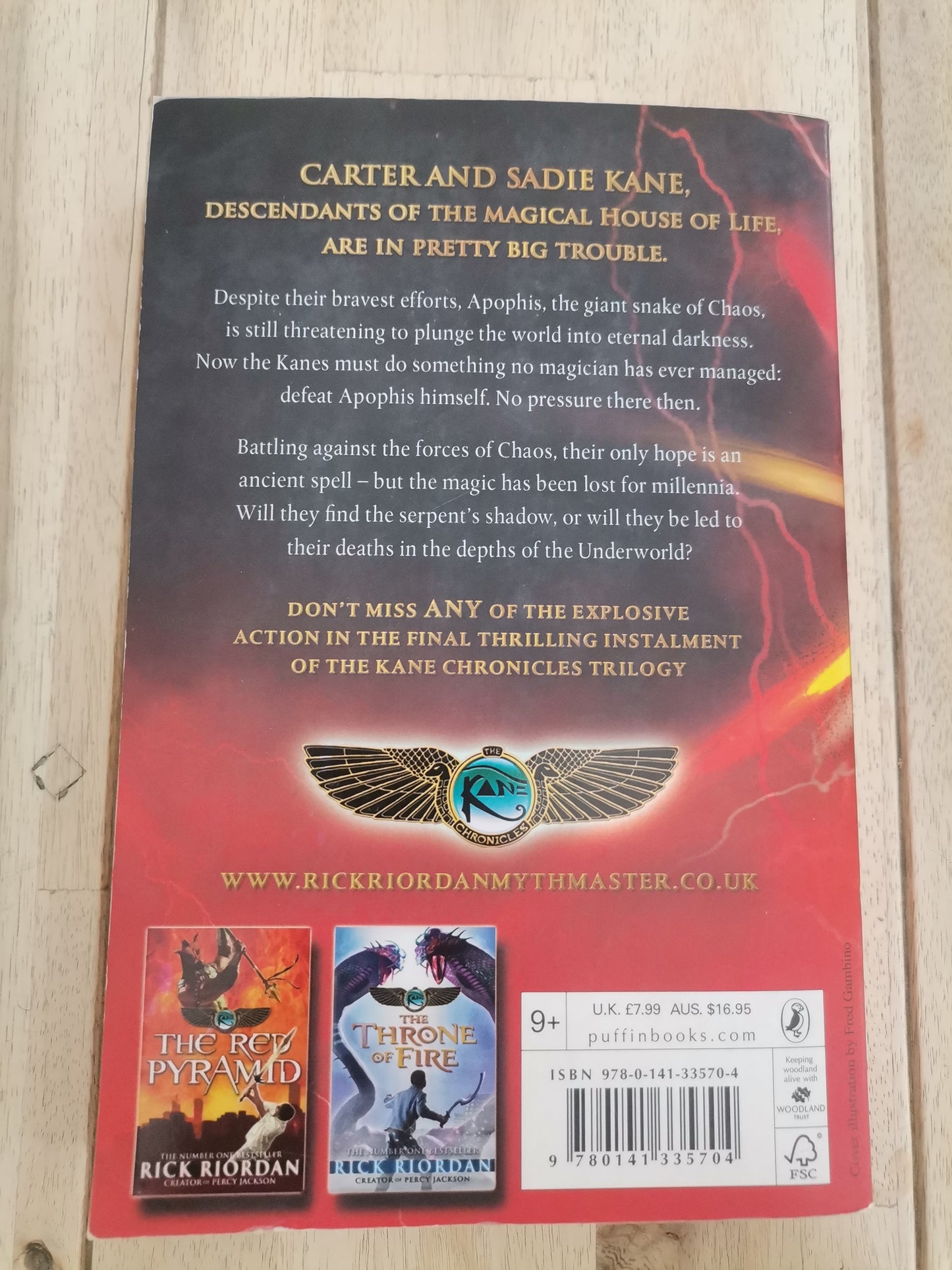 The Serpent's Shadow (The Kane Chronicles Book 3) by Rick Riordan