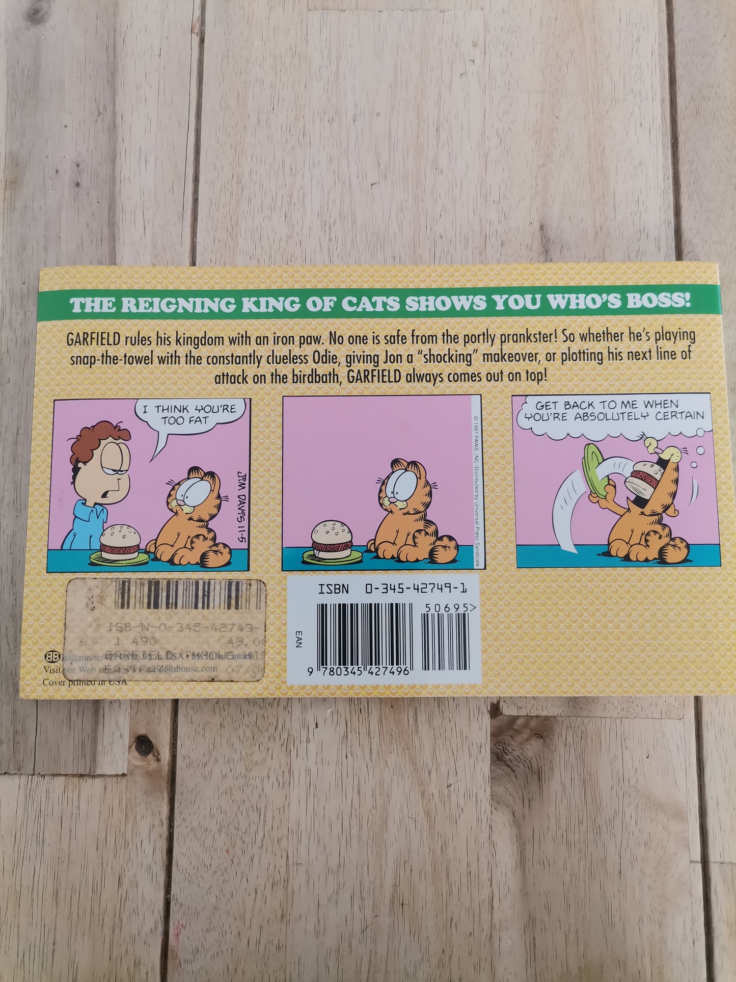 Garfield Throws His Weight Around 33