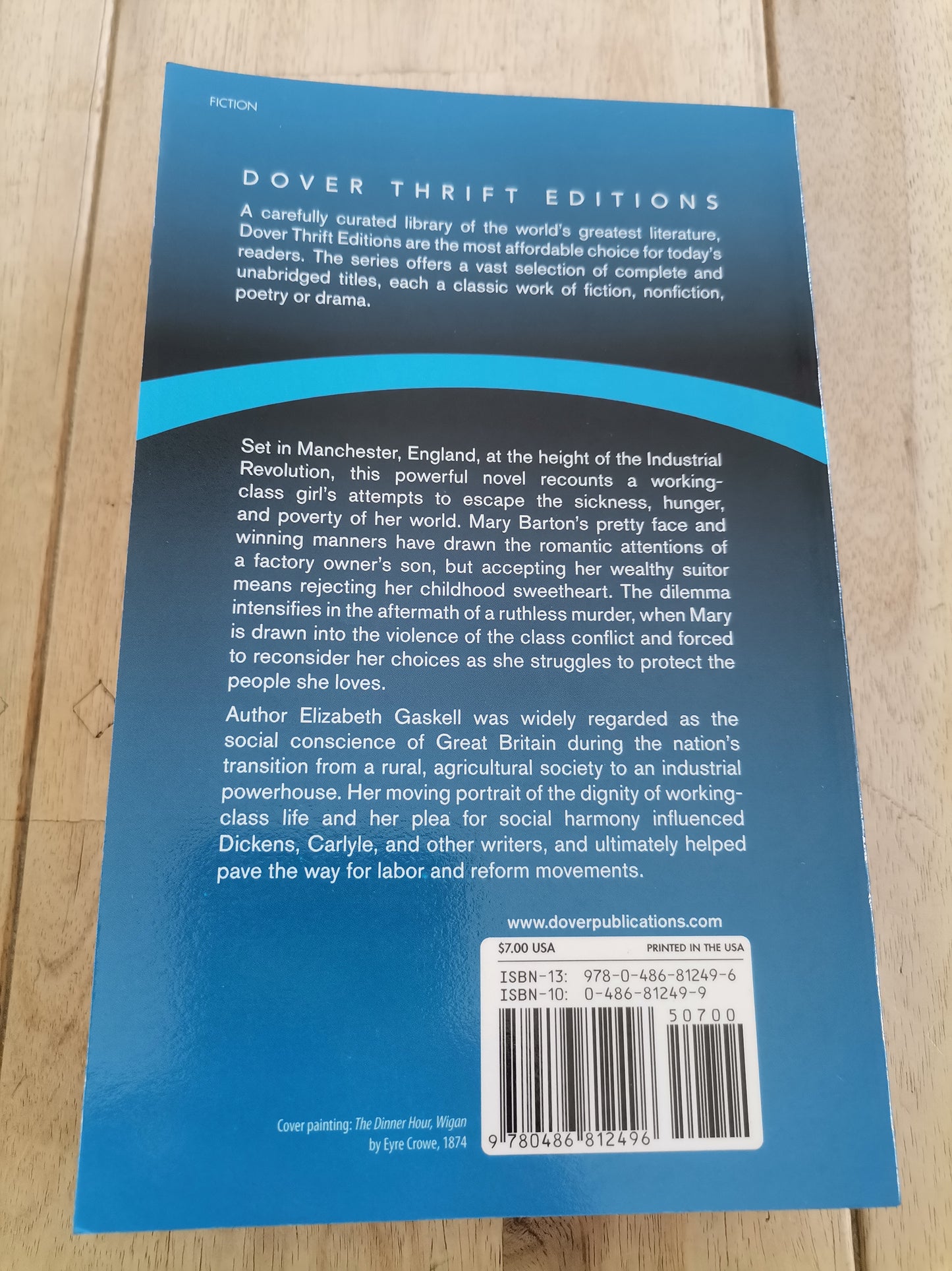 Dover Thrift Editions Mary Barton Elizabeth Gaskell