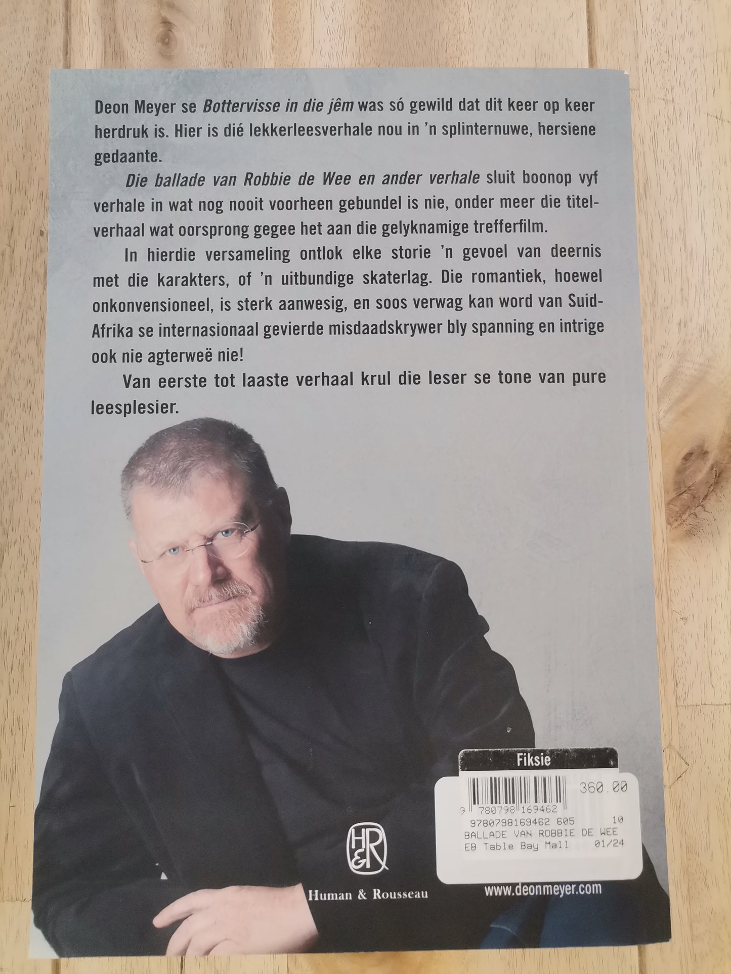 Die Ballade Van Robbie De Wee by Deon Meyer