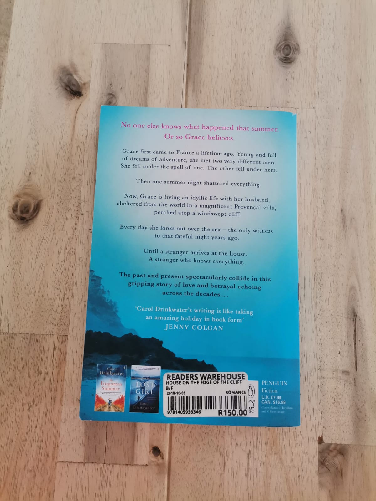 The House on the Edge of the Cliff – Carol Drinkwater