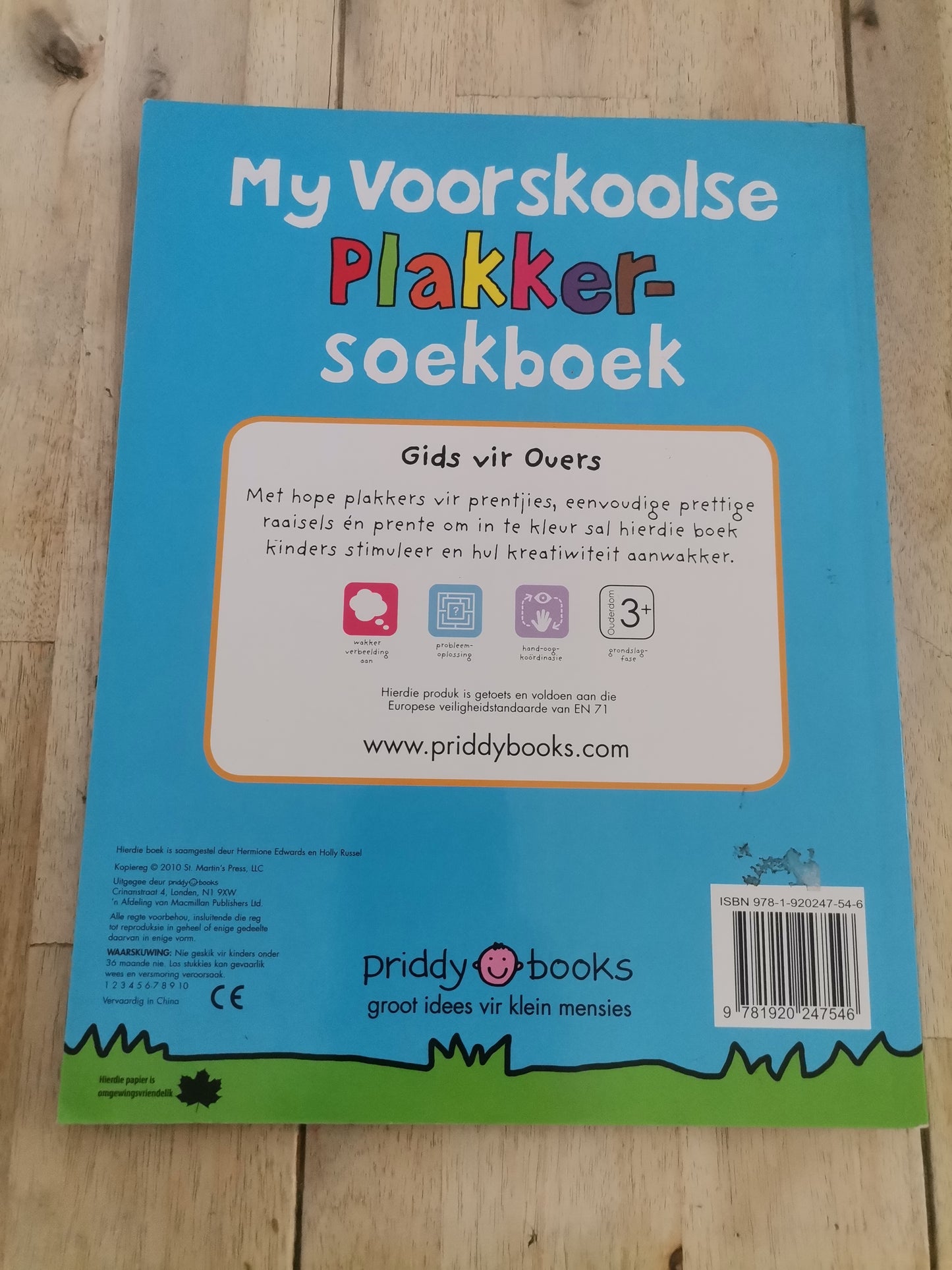 My Voorskoolse Plakker-soekboek