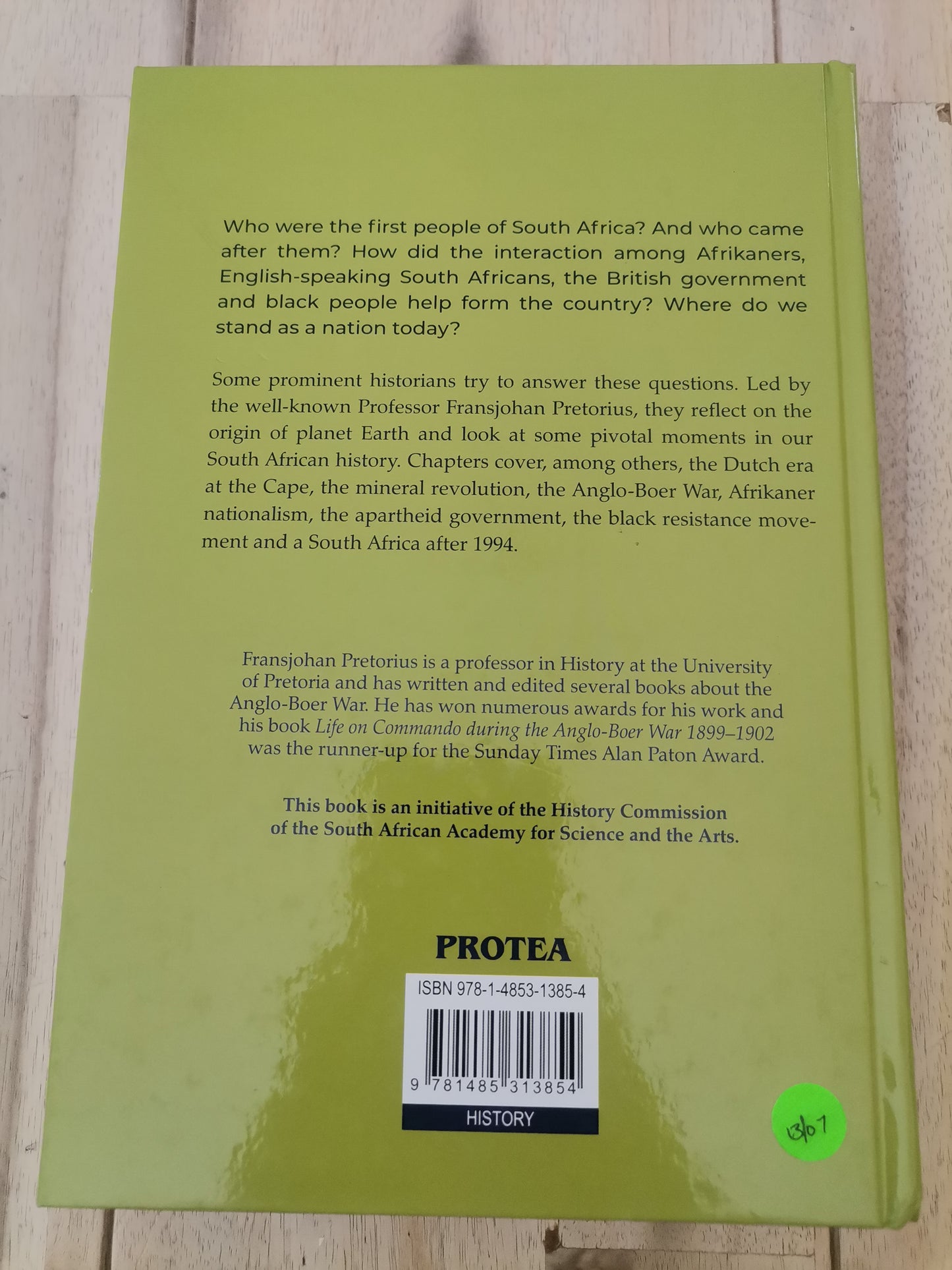 A History Of South Africa Editor Fransjohan Pretorius