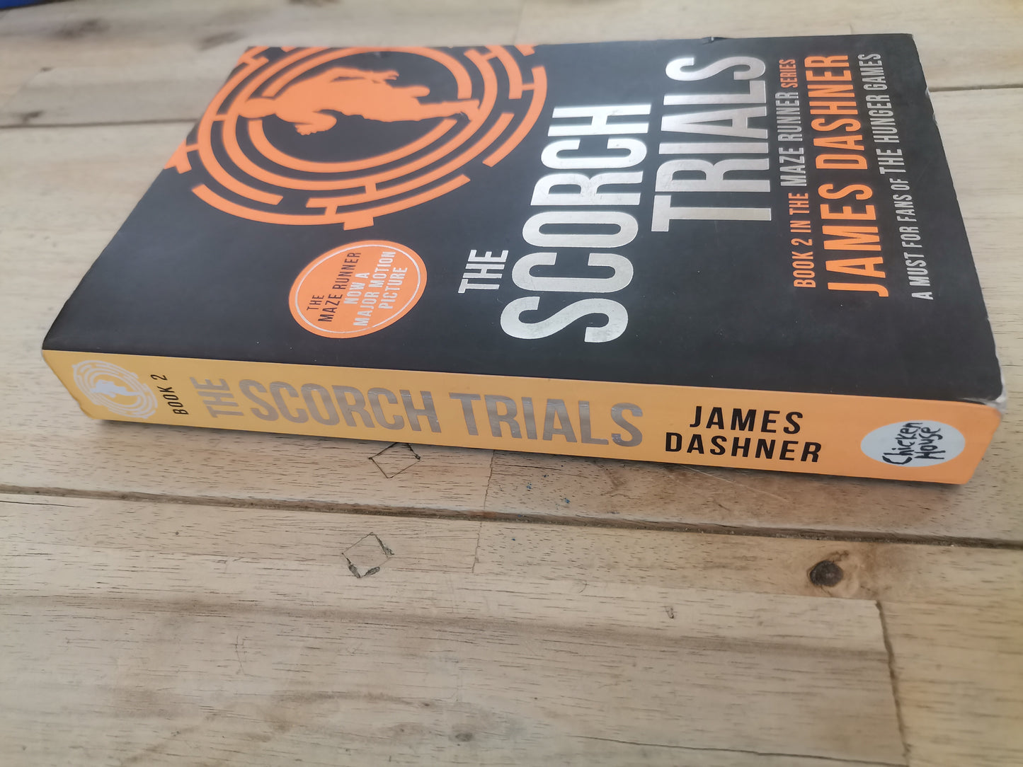 The Scorch Trials, Book 2, Maze Runner Series, James Dashner.
