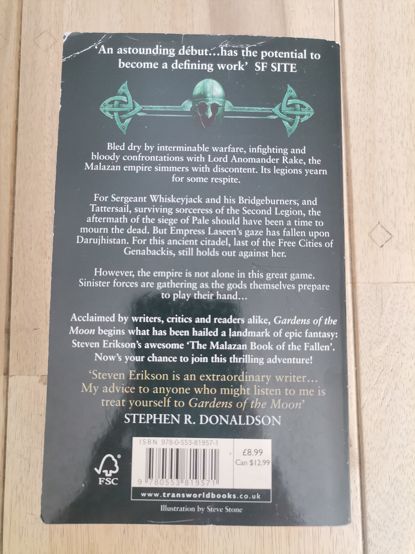 Gardens of the Moon by Steven Erikson