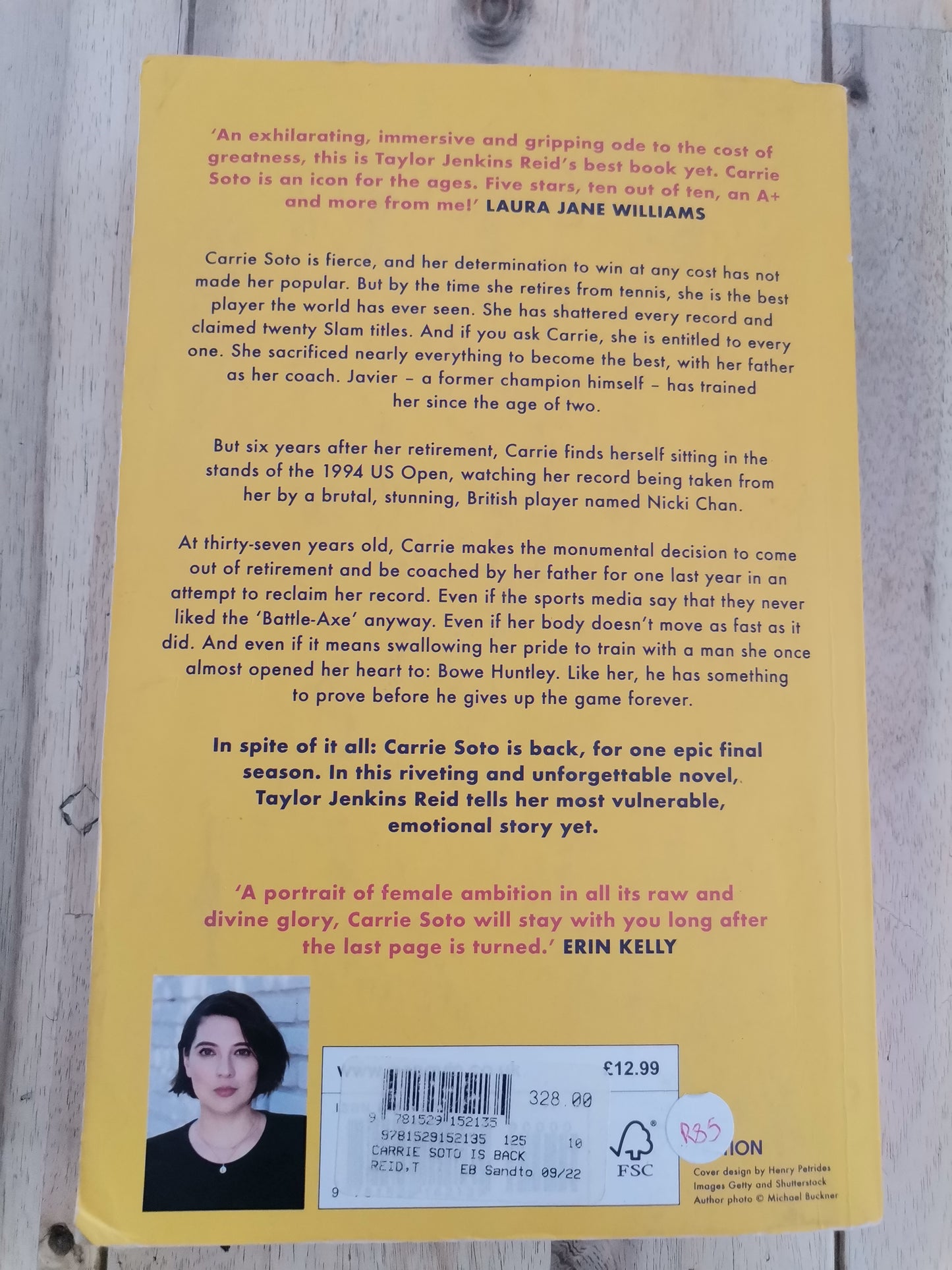 Carrie Sotto is Back by Taylor Jenkins Reid