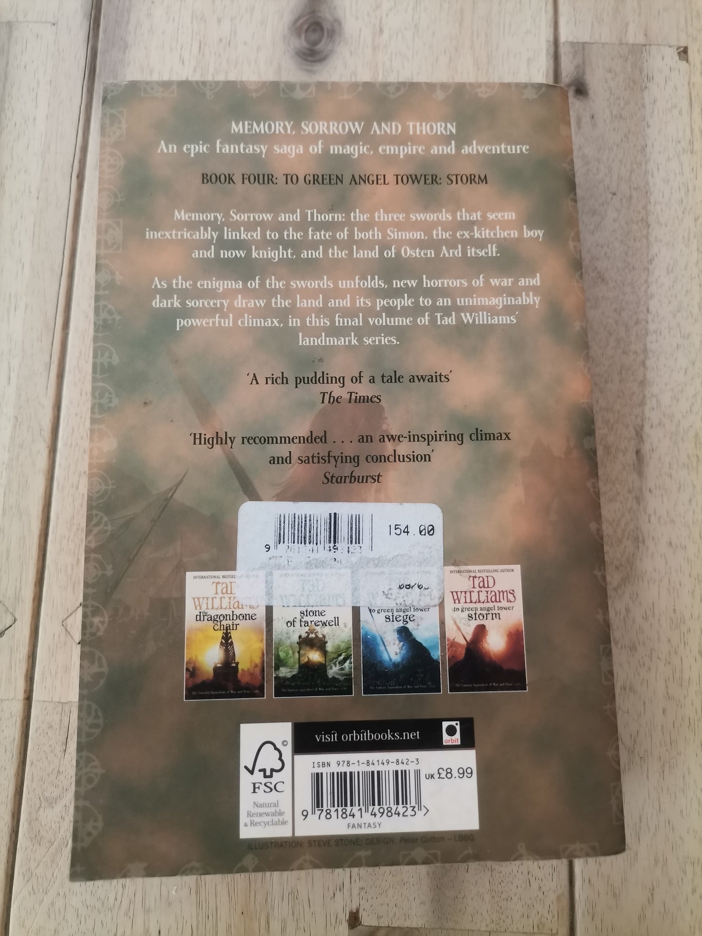 To Green Angel Tower: Storm - Tad Williams (Memory, Sorrow & Thorn #3b)