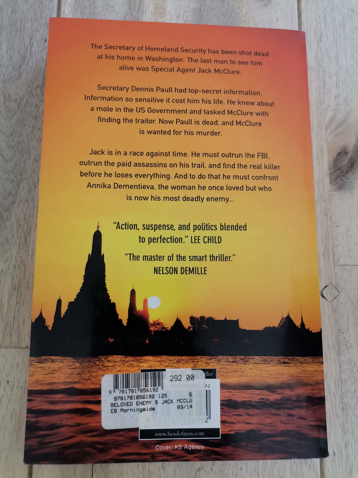 Beloved Enemy by Eric Van Lustbader