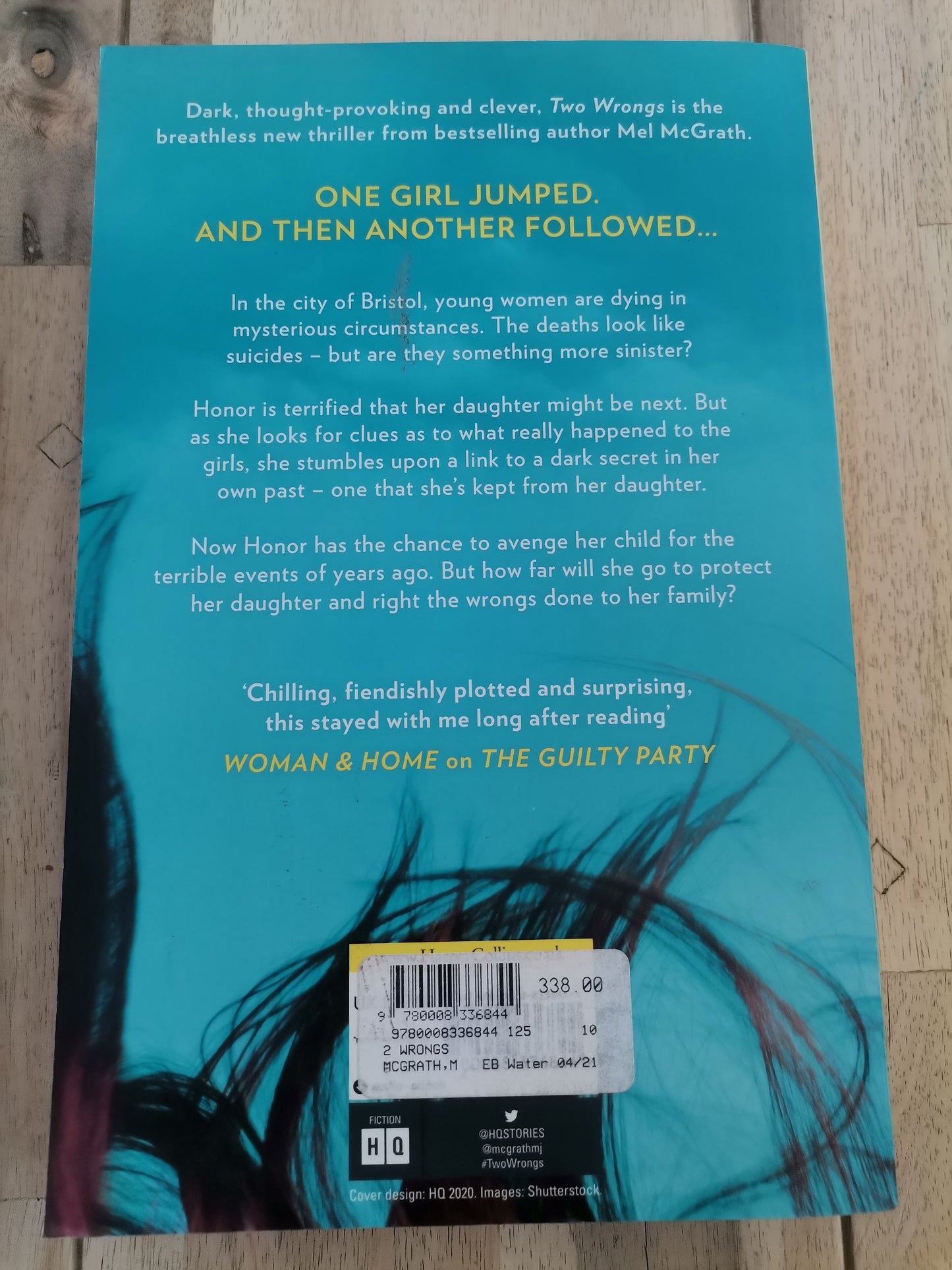 Two wrongs by Mel McGrath