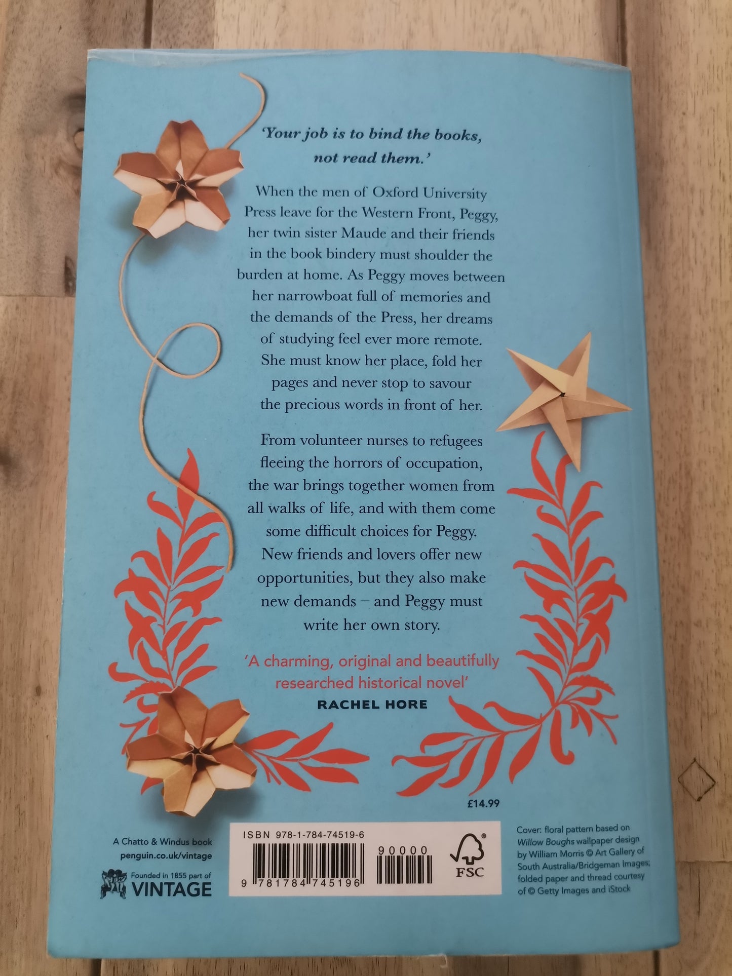 The Book Binder of Jericho - Pip Williams