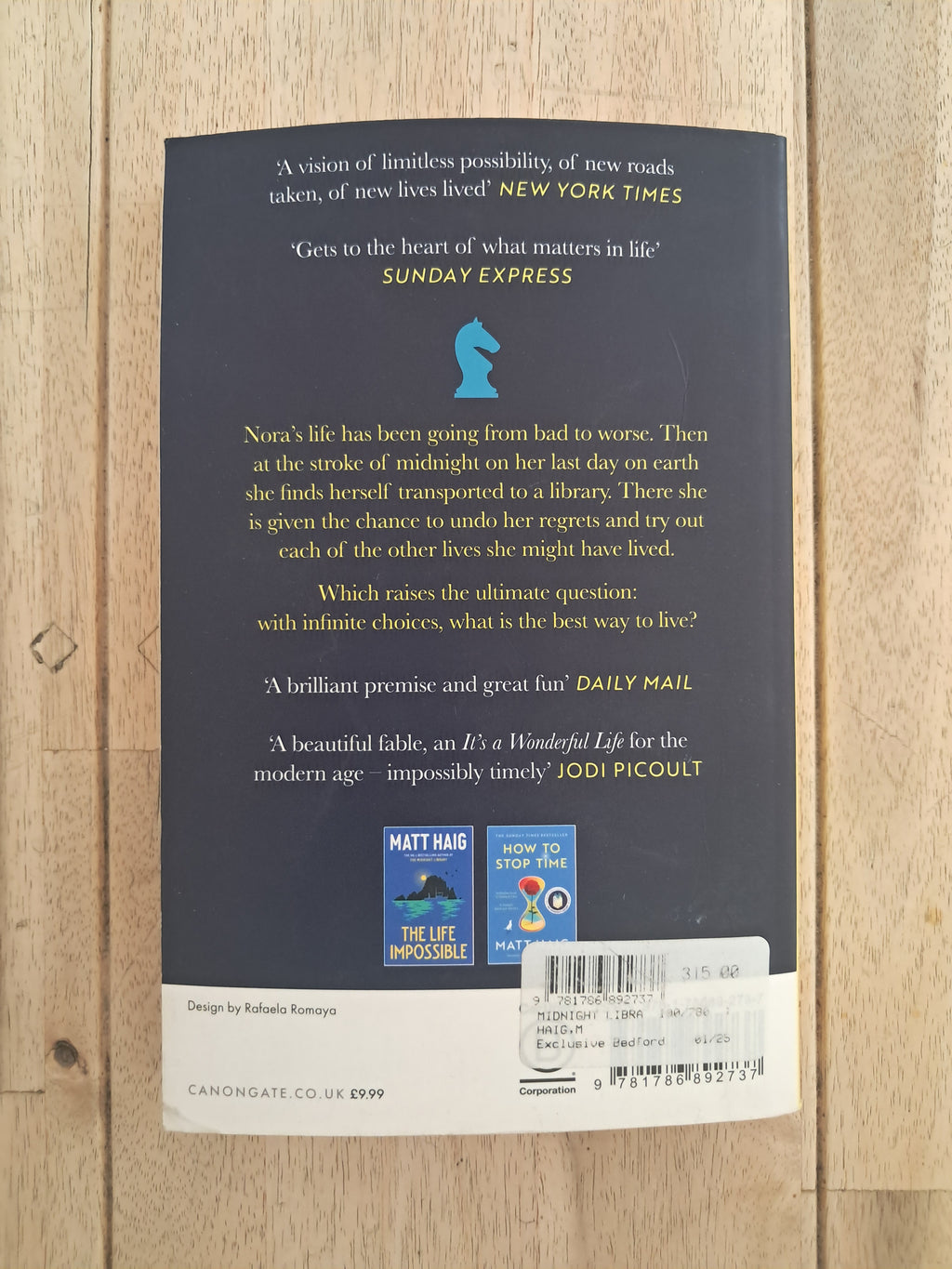 The Midnight Library – Matt Haig