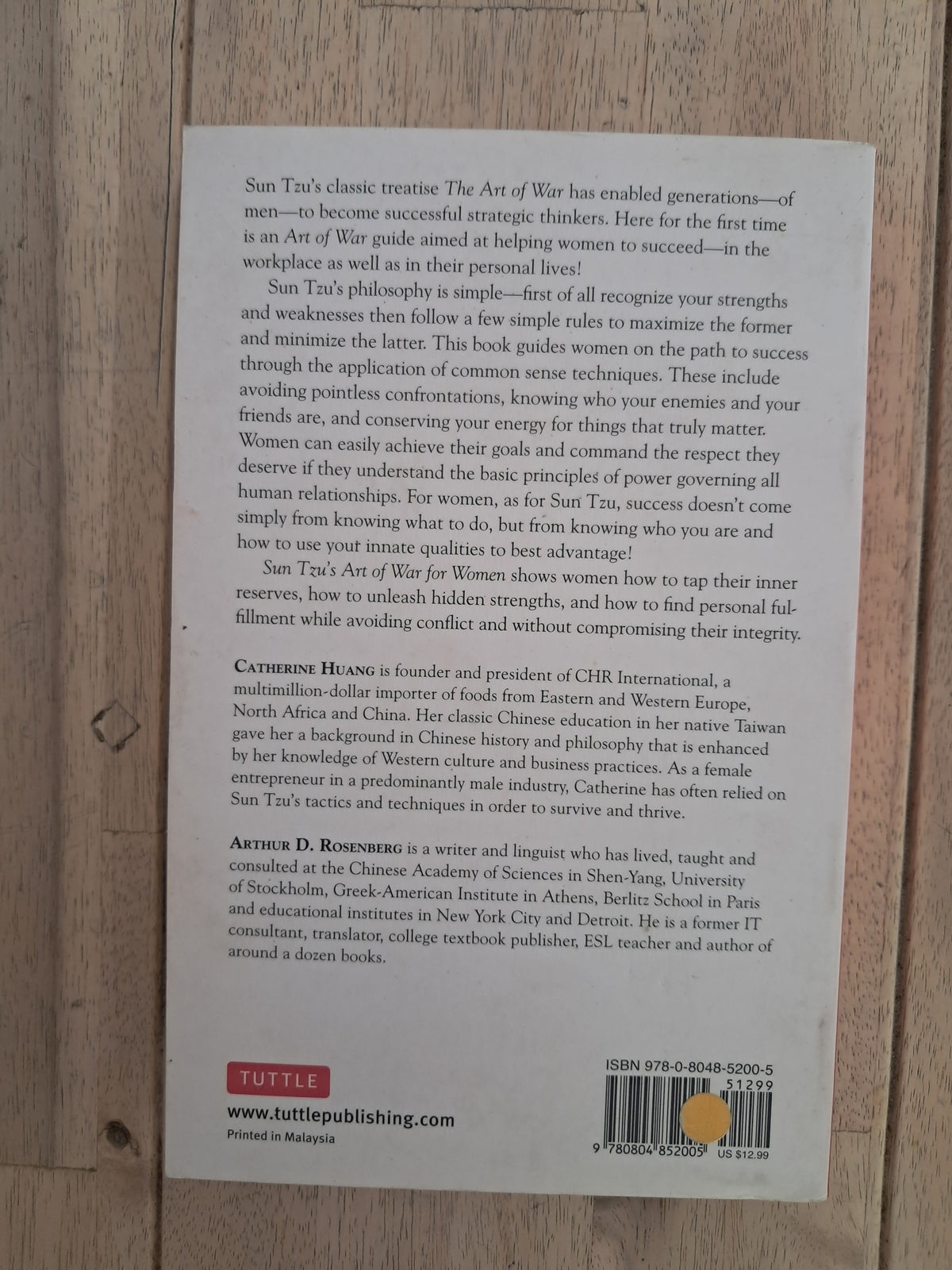 Sun Tzu’s Art of War for Women – Catherine Huang & A. D. Rosenburg