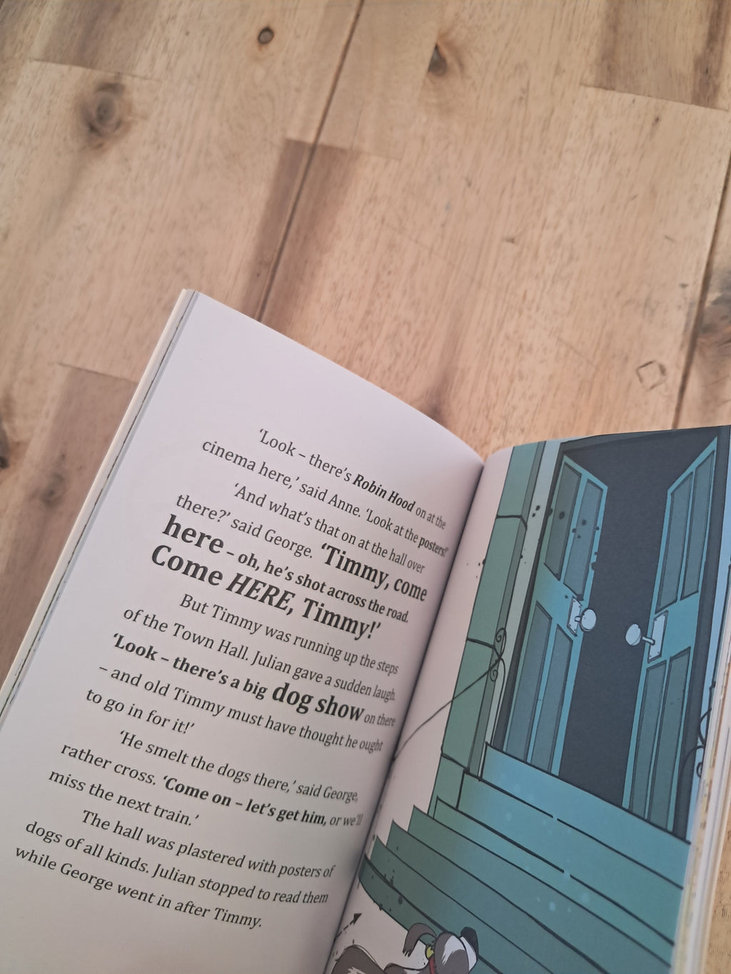 Famous Five Colour Short Stories: Five and a Half-Term Adventure – Enid Blyton