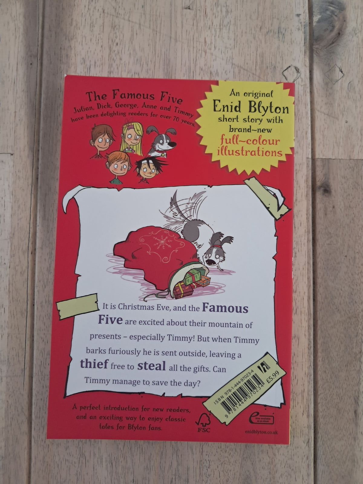 Famous Five Colour Short Stories: Happy Christmas, Five! – Enid Blyton