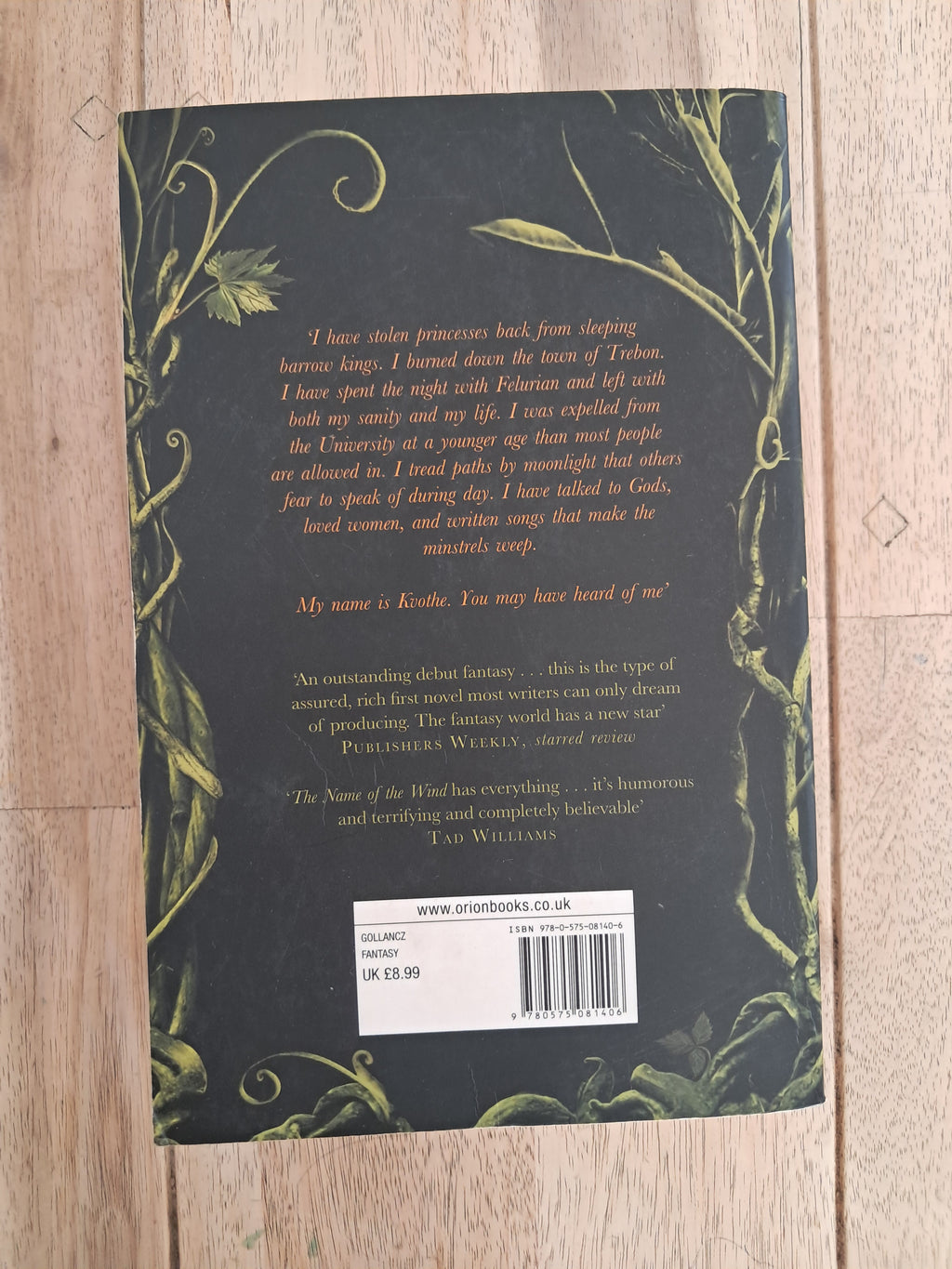 The Name of the Wind – Patrick Rothfuss