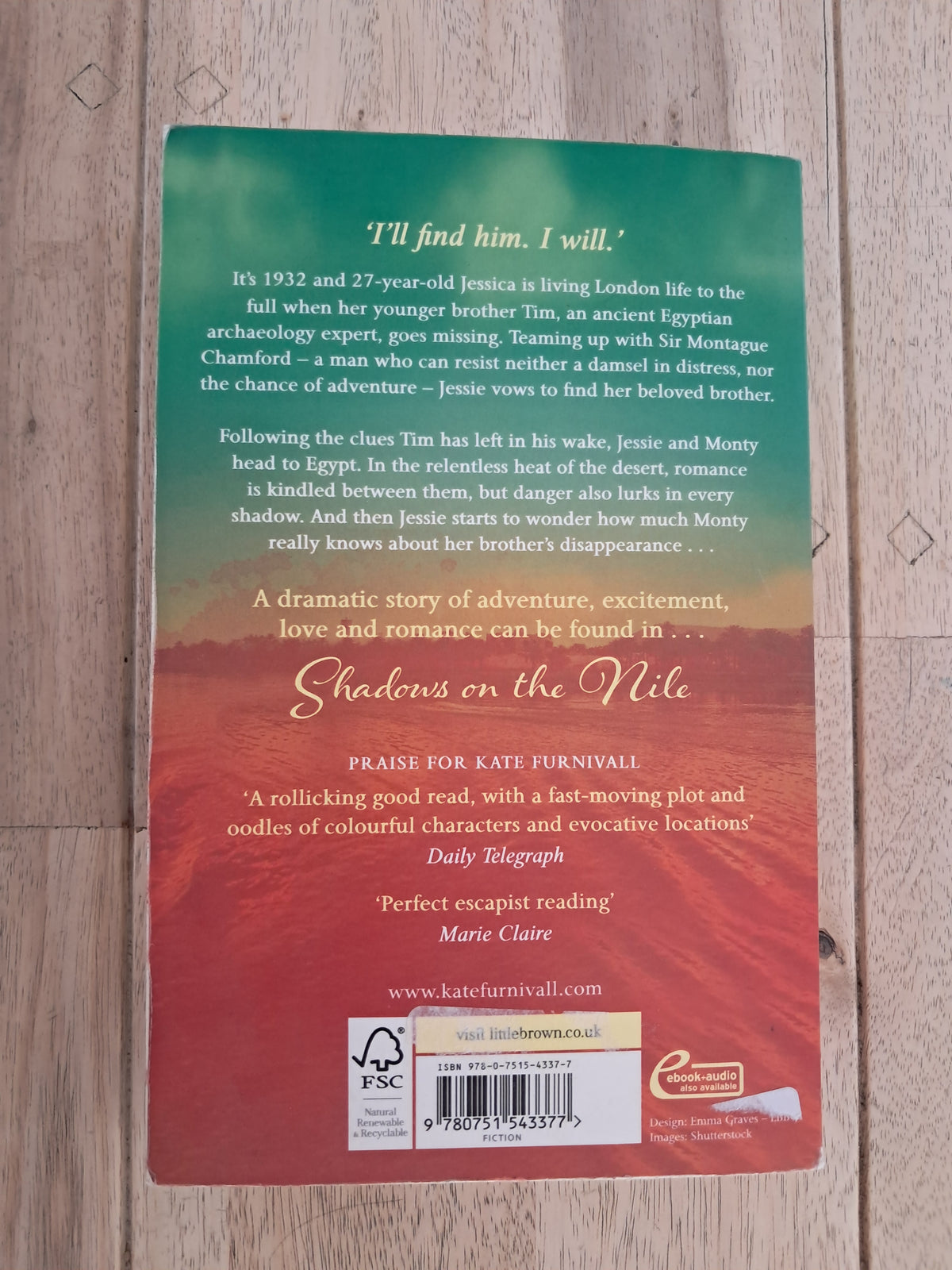 Shadows on the Nile – Kate Furnivall