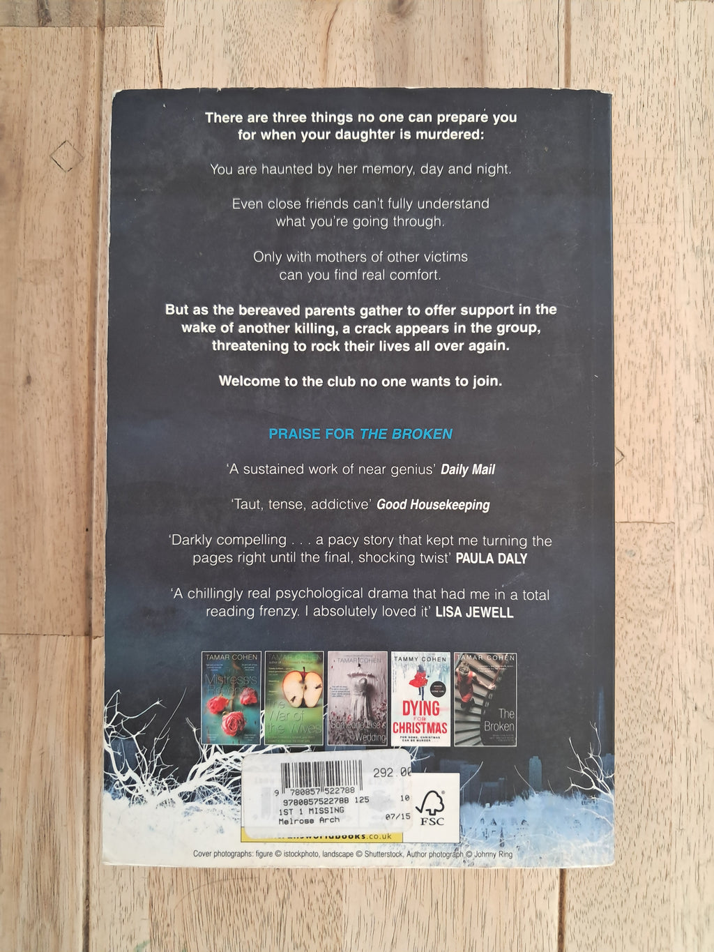 First One Missing – Tammy Cohen