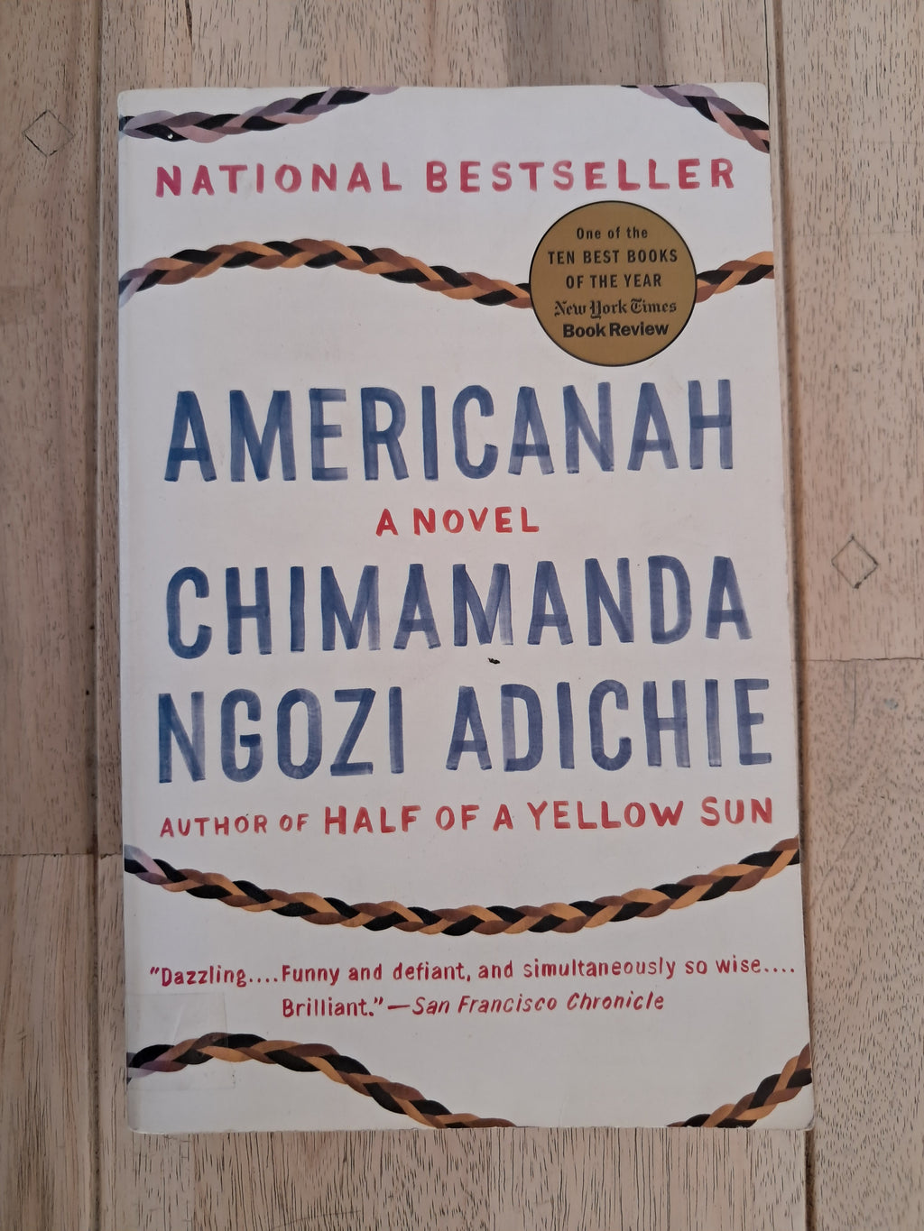 Americanah – Chimamanda Ngozi Adichie