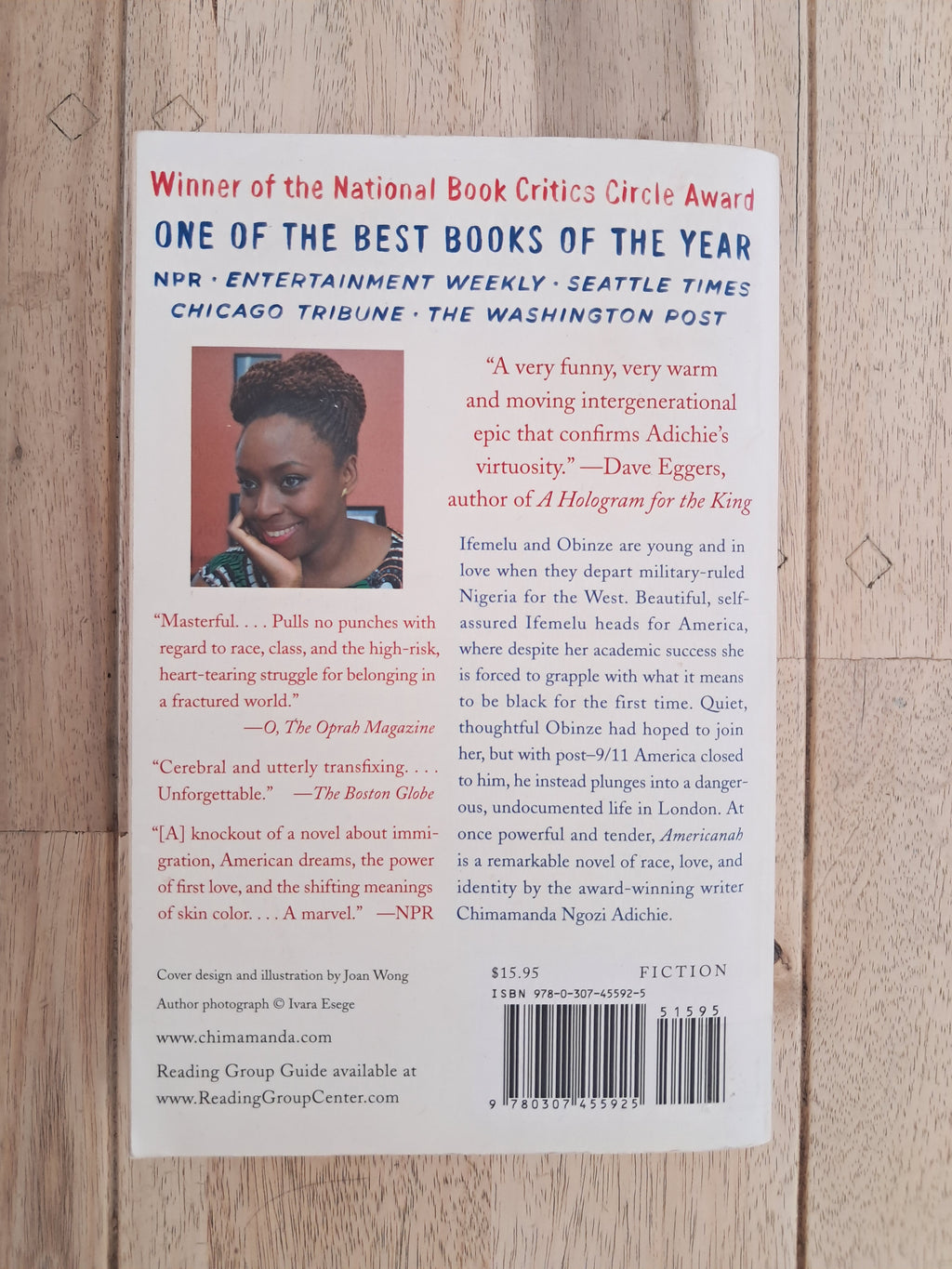 Americanah – Chimamanda Ngozi Adichie