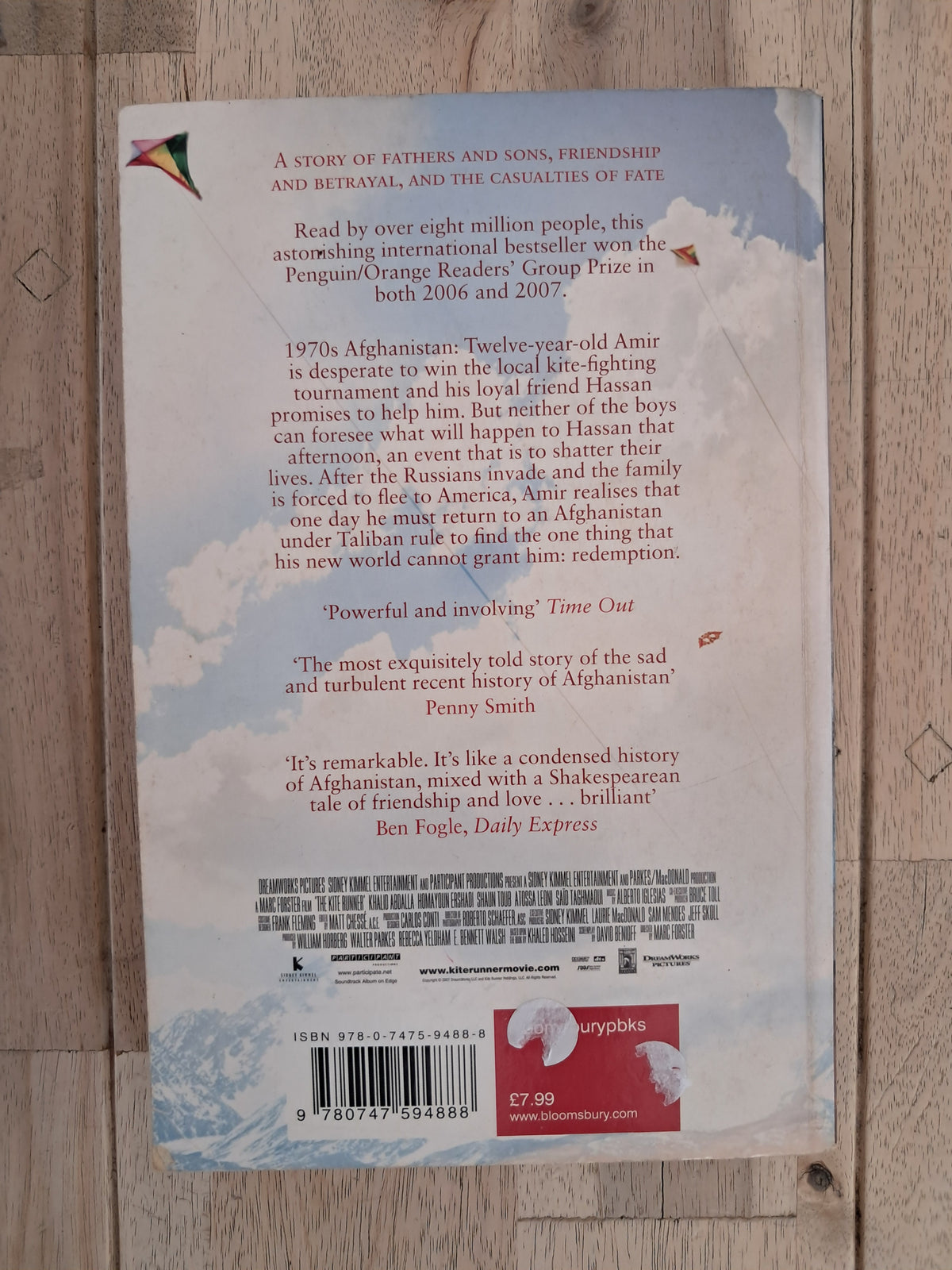 The Kite Runner – Khaled Hosseini