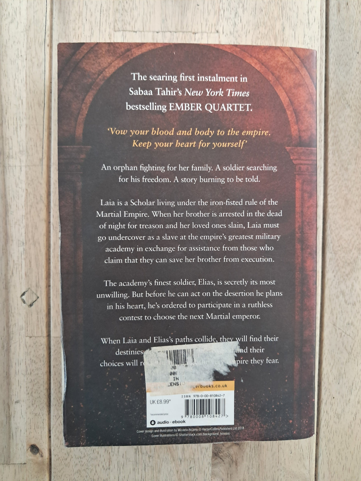 An Ember in the Ashes – Sabaa Tahir