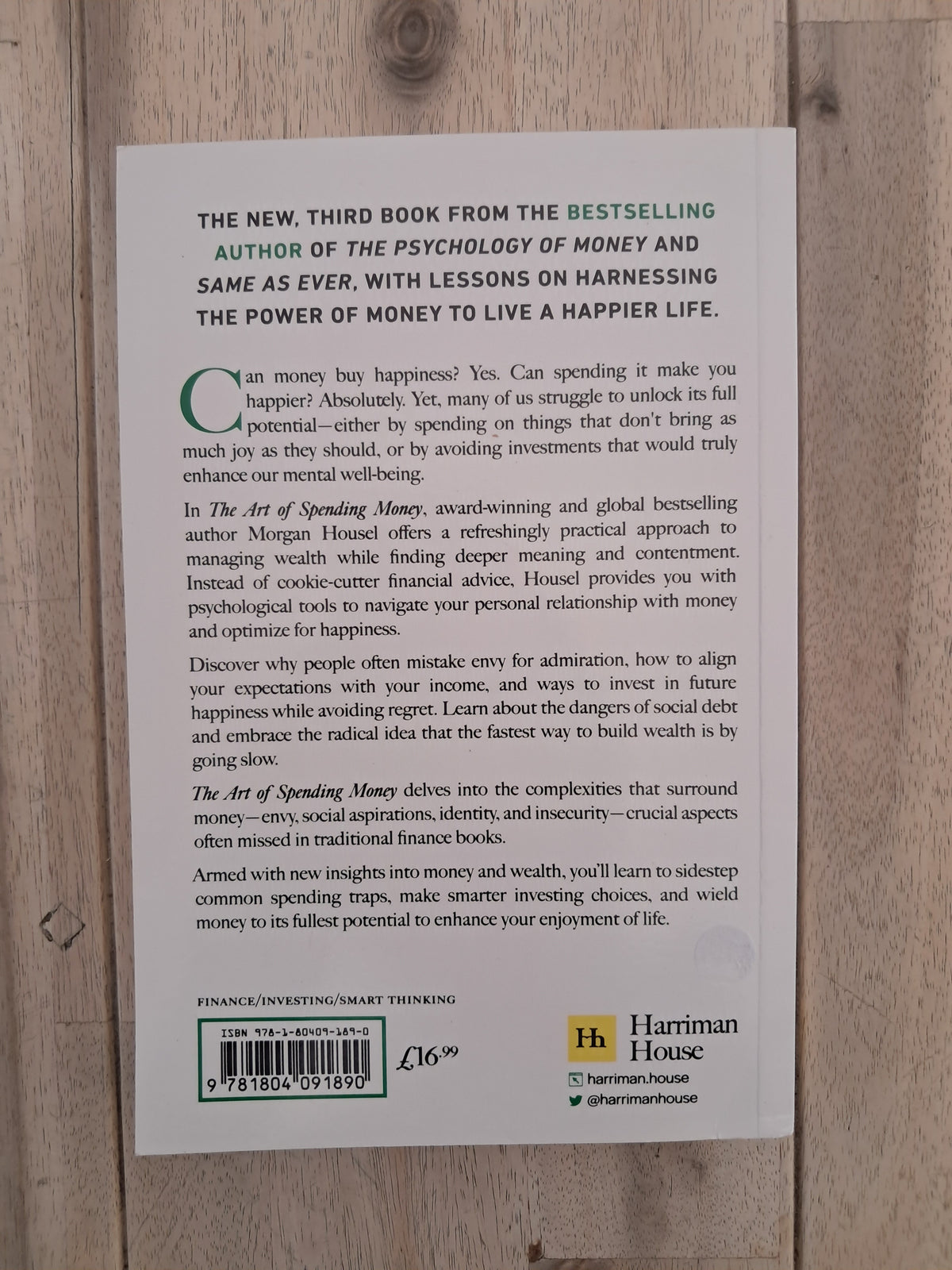 The Art of Spending Money – Morgan Housel