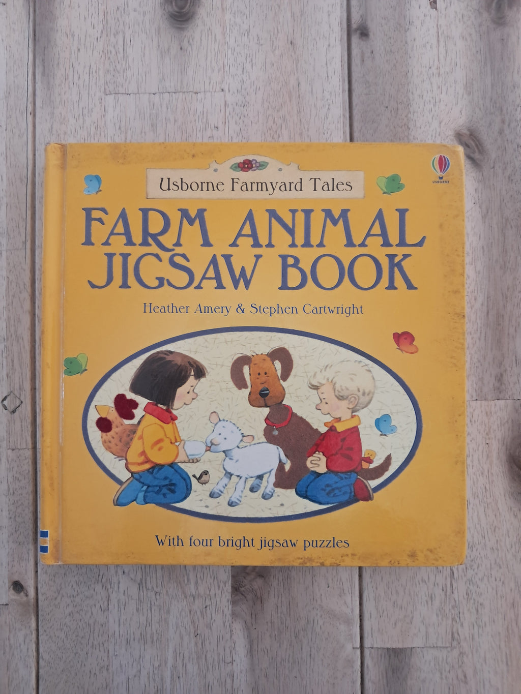 Farmyard Tales: Farm Animals Jigsaw Book – Heather Amery