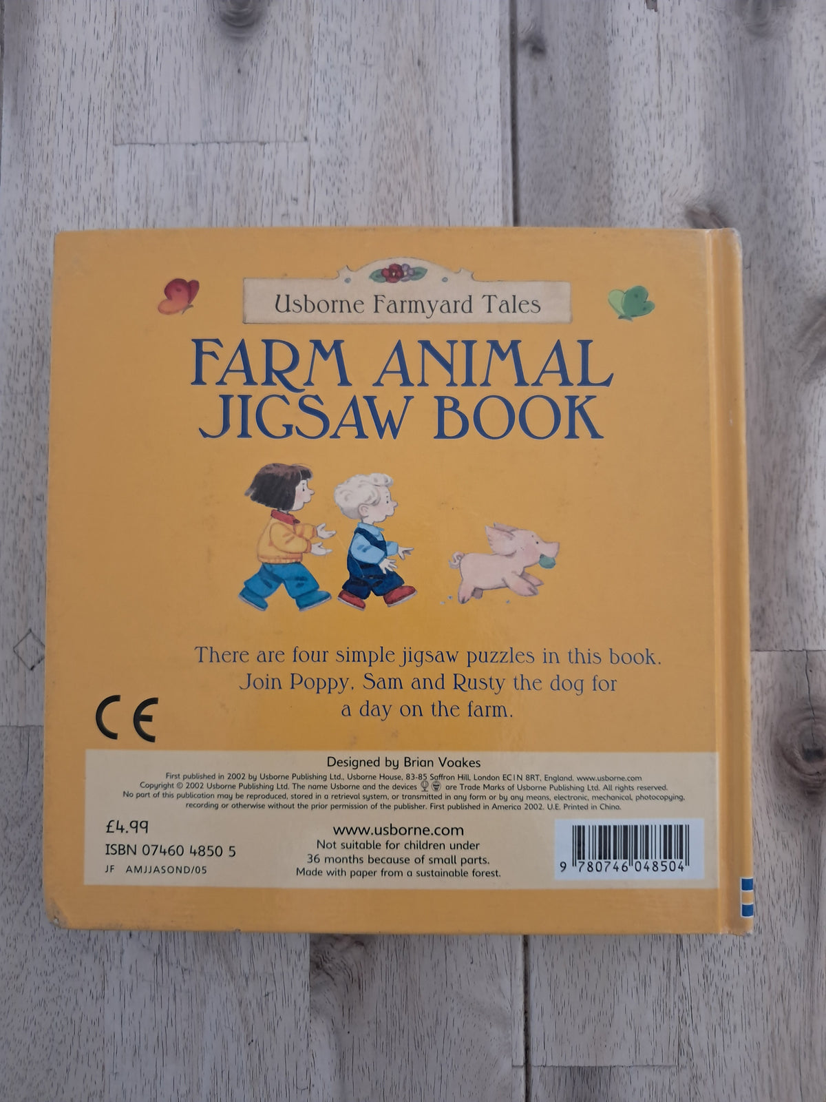 Farmyard Tales: Farm Animals Jigsaw Book – Heather Amery