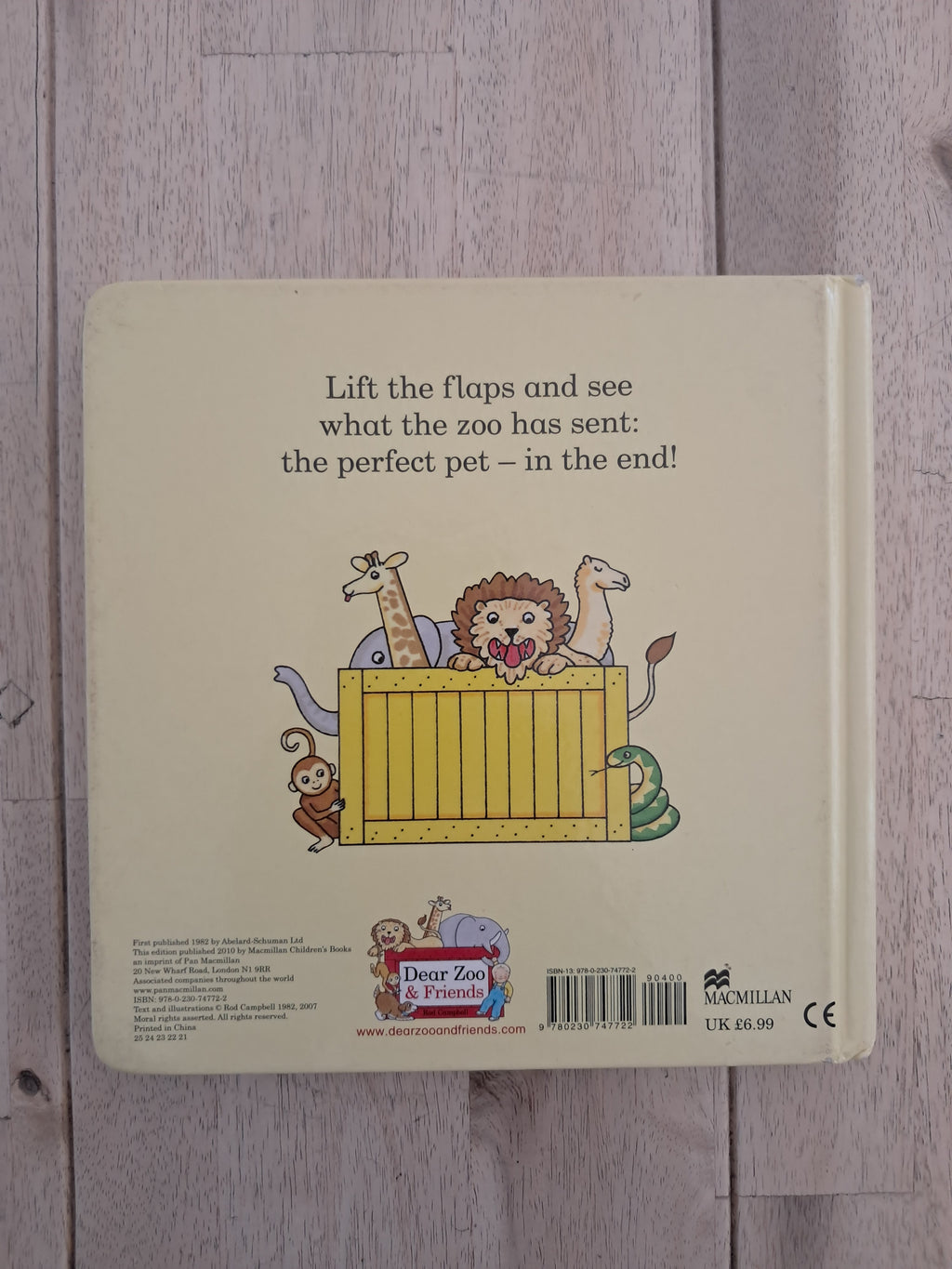 Dear Zoo: A Lift-the-Flap Book – Rod Campbell